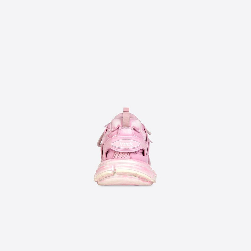 BALENCIAGA Women's Track Faded Sneaker in Pink outlook