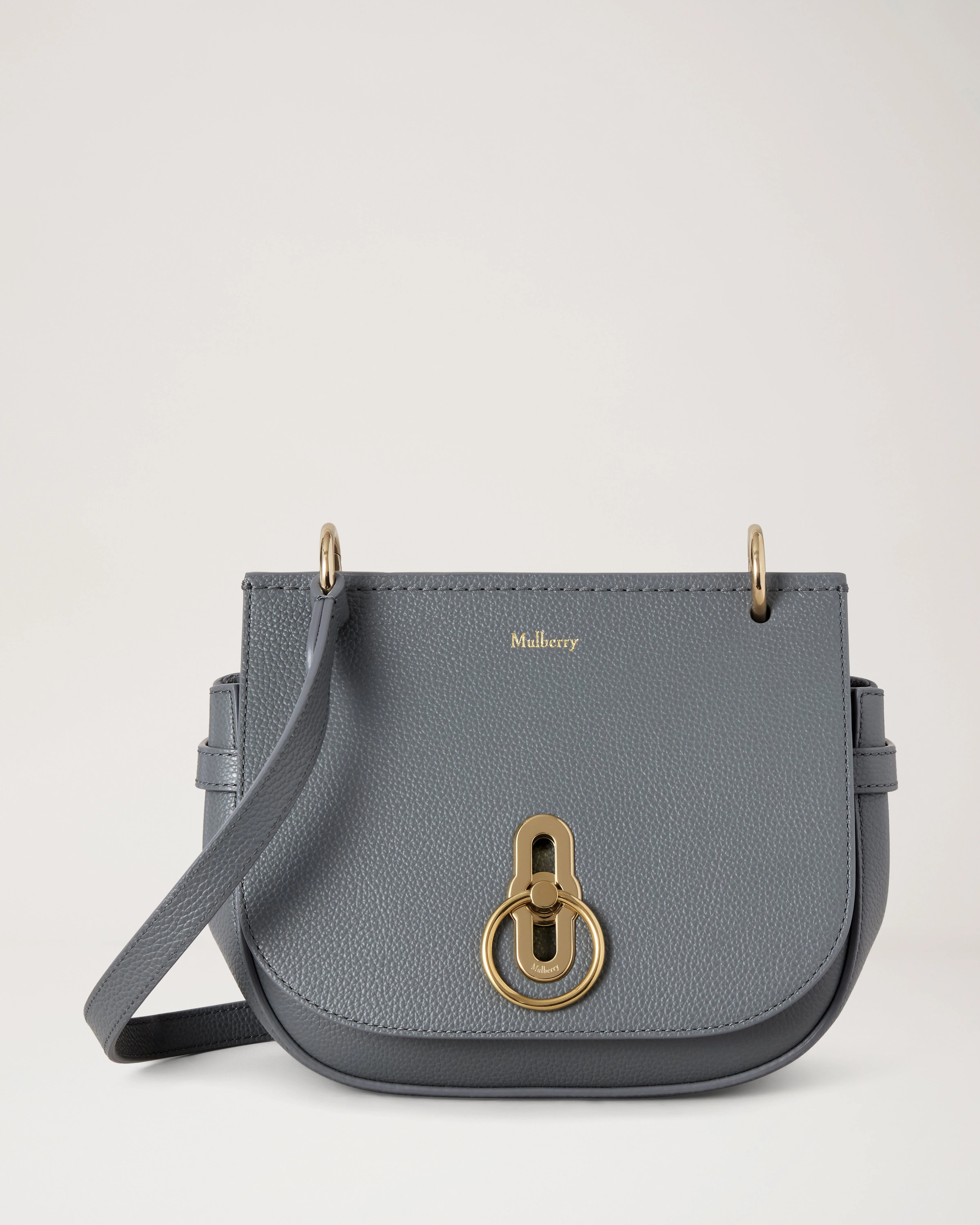 Small Amberley Satchel Foggy Grey Small Classic Grain - 1