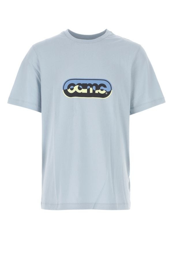 Tシャツ・カットソー OAMC Light-Blue Cotton Oversize T-Shirt OAMC Light-blue cotton oversize t-shirt | wananluxury