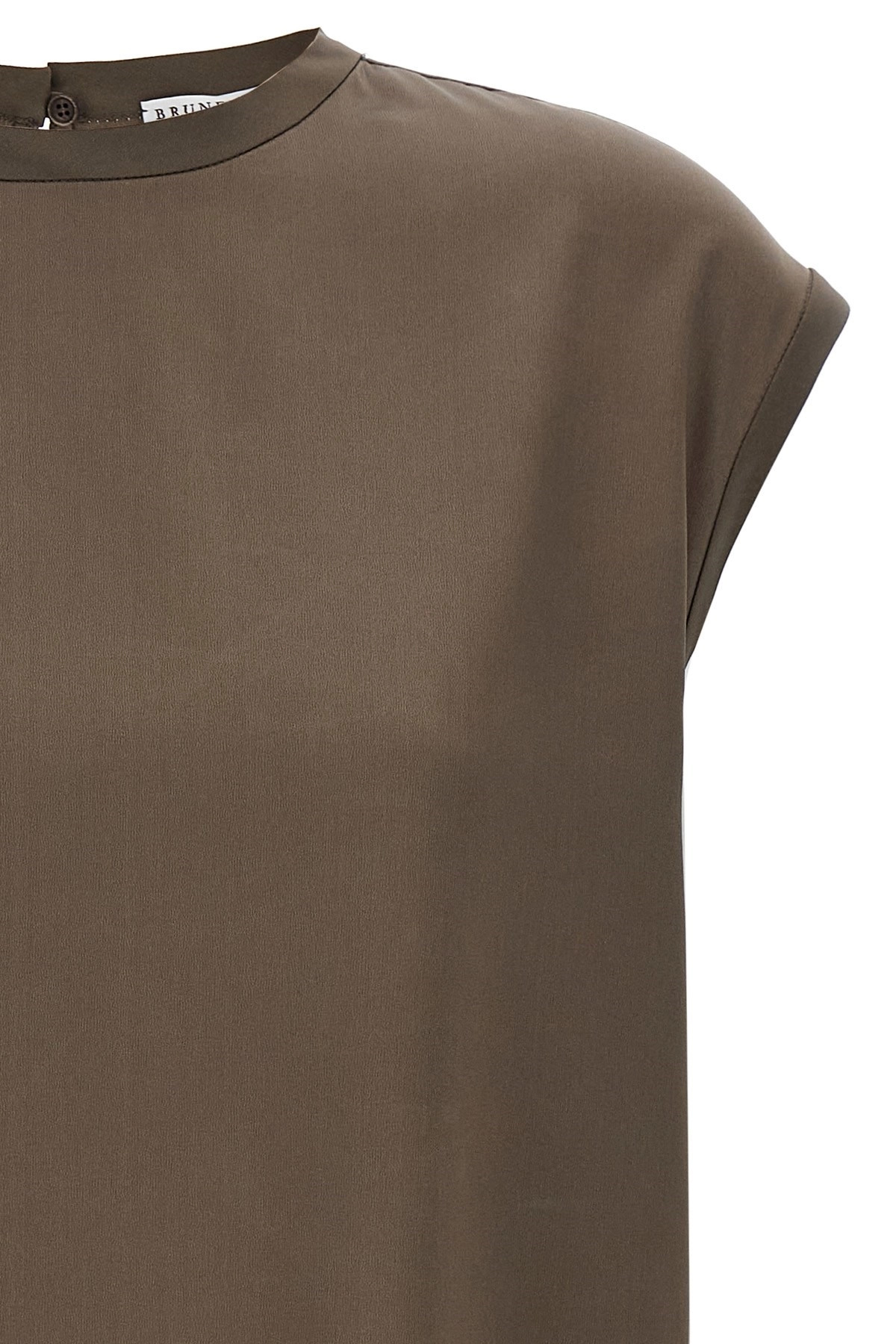 Monile satin T-shirt - 3