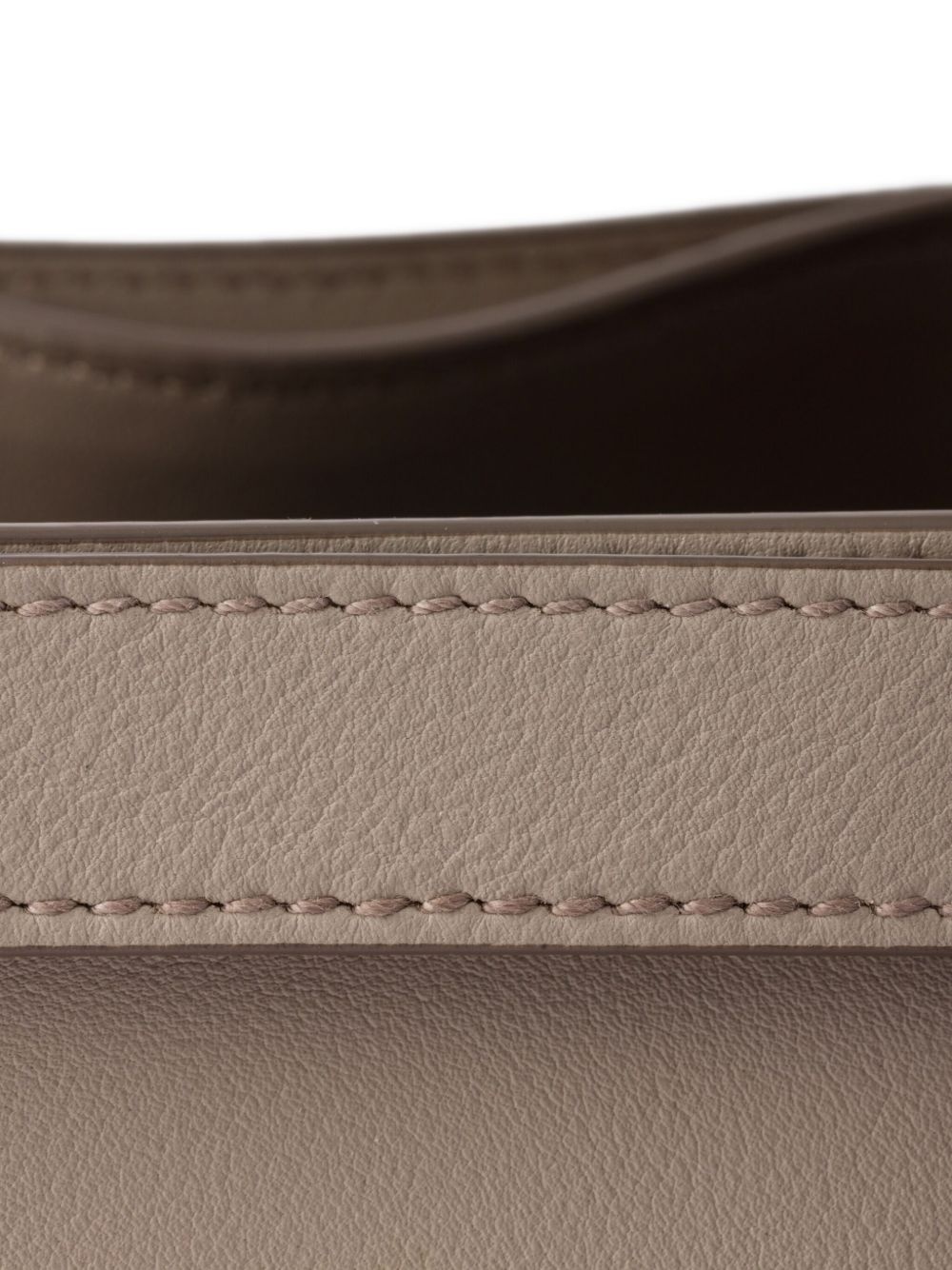 small belted leather handbag - 5