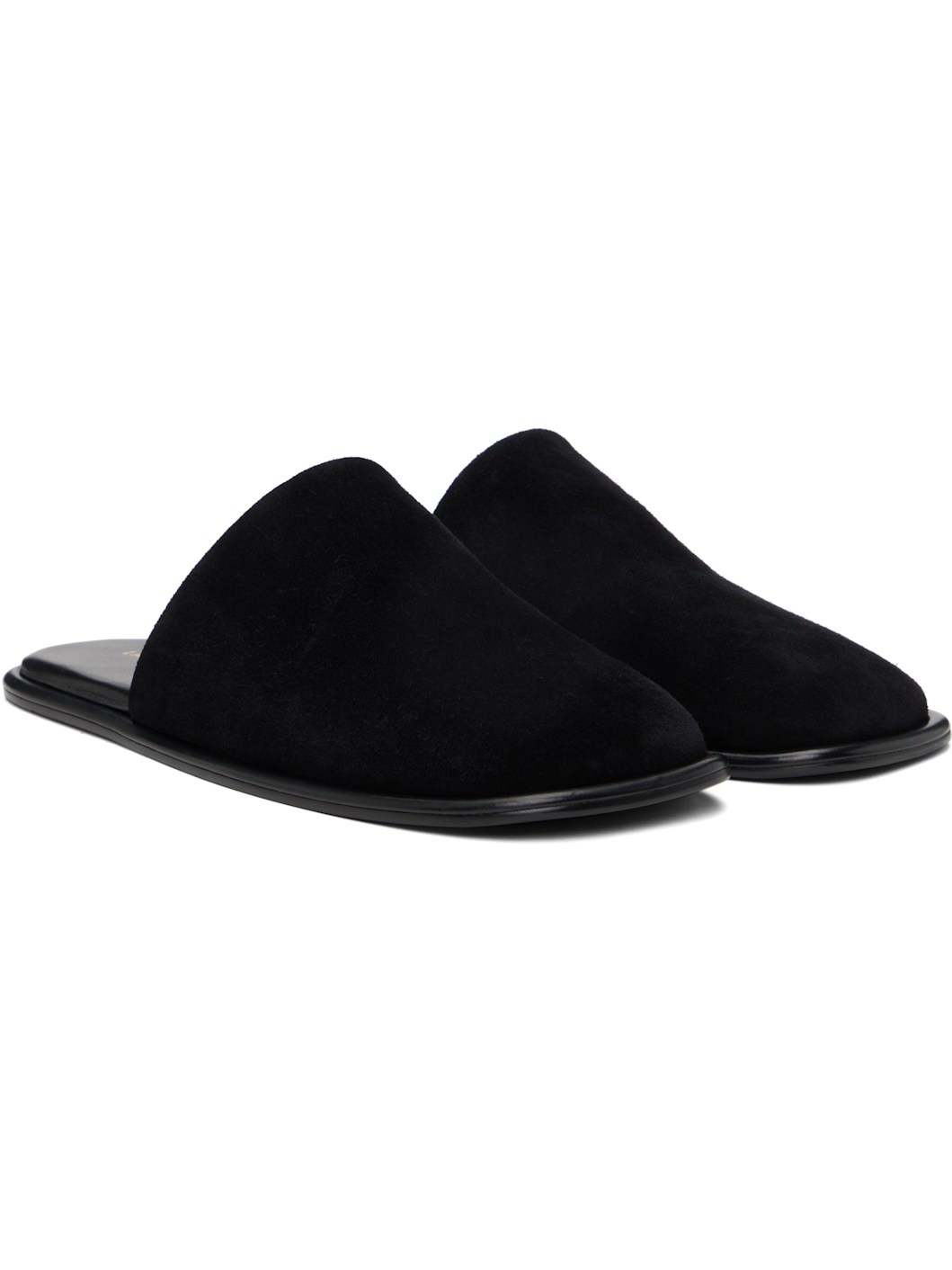 Black Cameron Slippers - 4