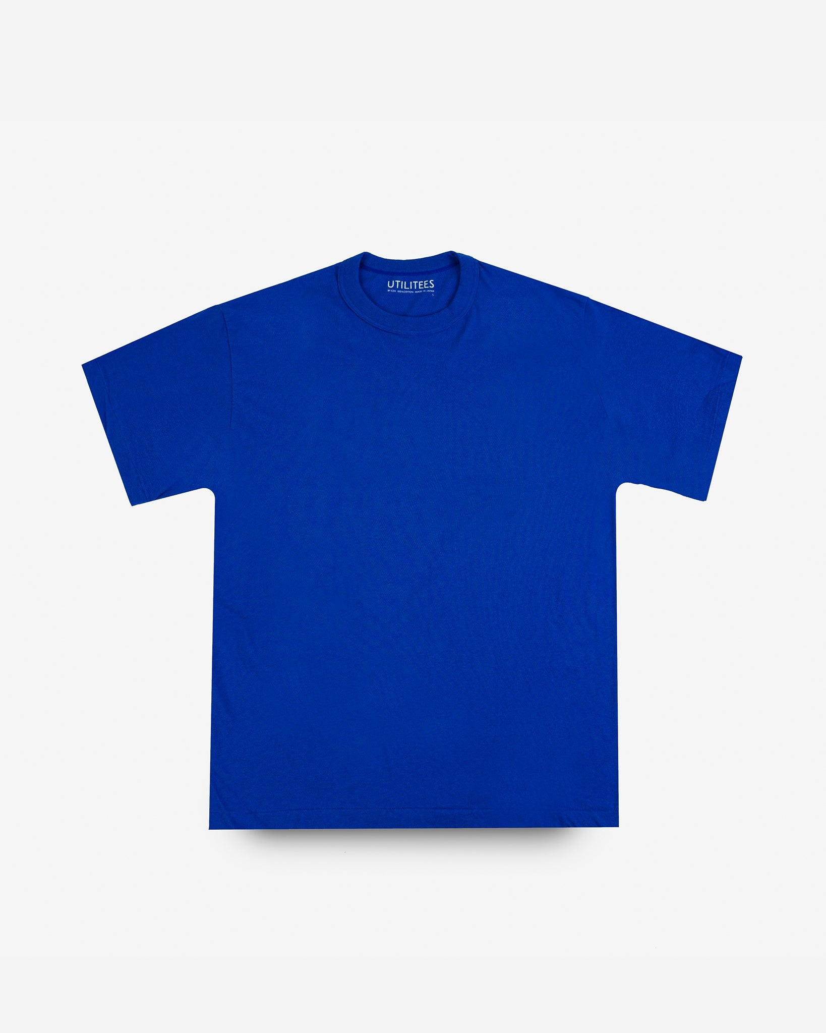 UTIL-ROY UTILITEES - 5.5oz Loopwheel Crew Neck T-Shirt - Royal Blue - 1
