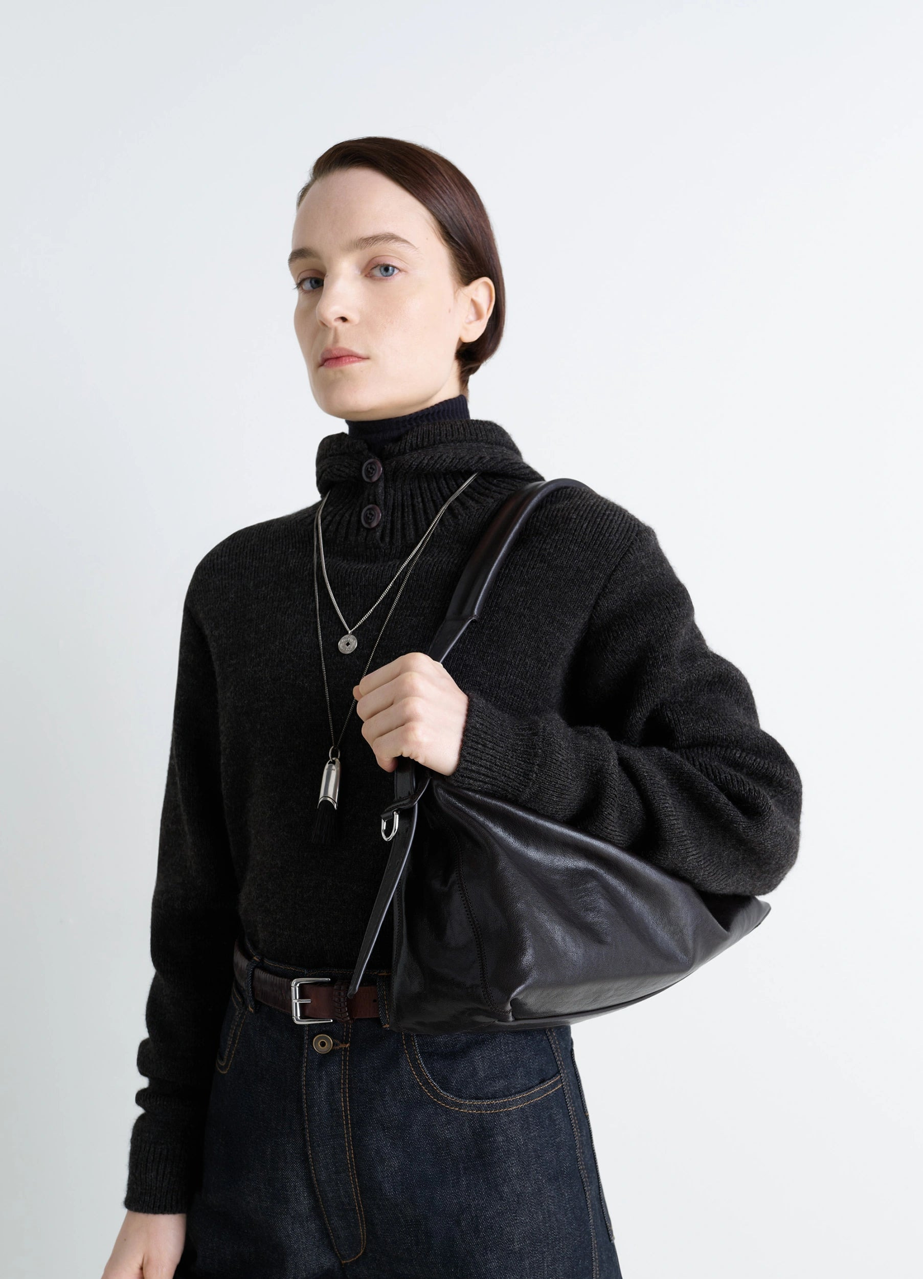 BELTED BAGUETTE BAG - 2