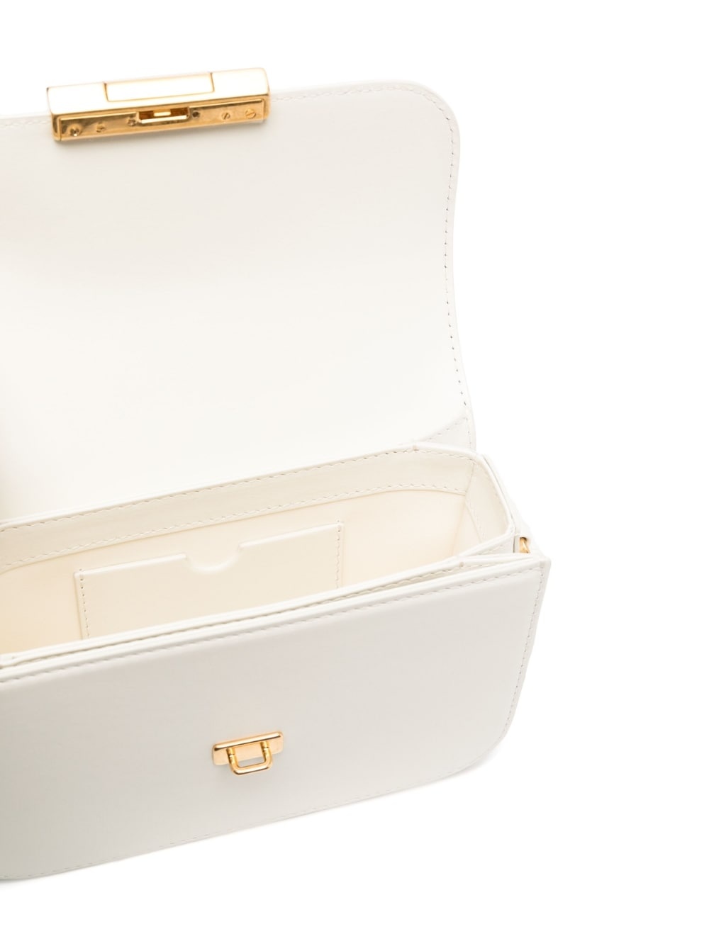 OFF-WHITE Jitney 0.5 printed embellished leather shoulder bag
