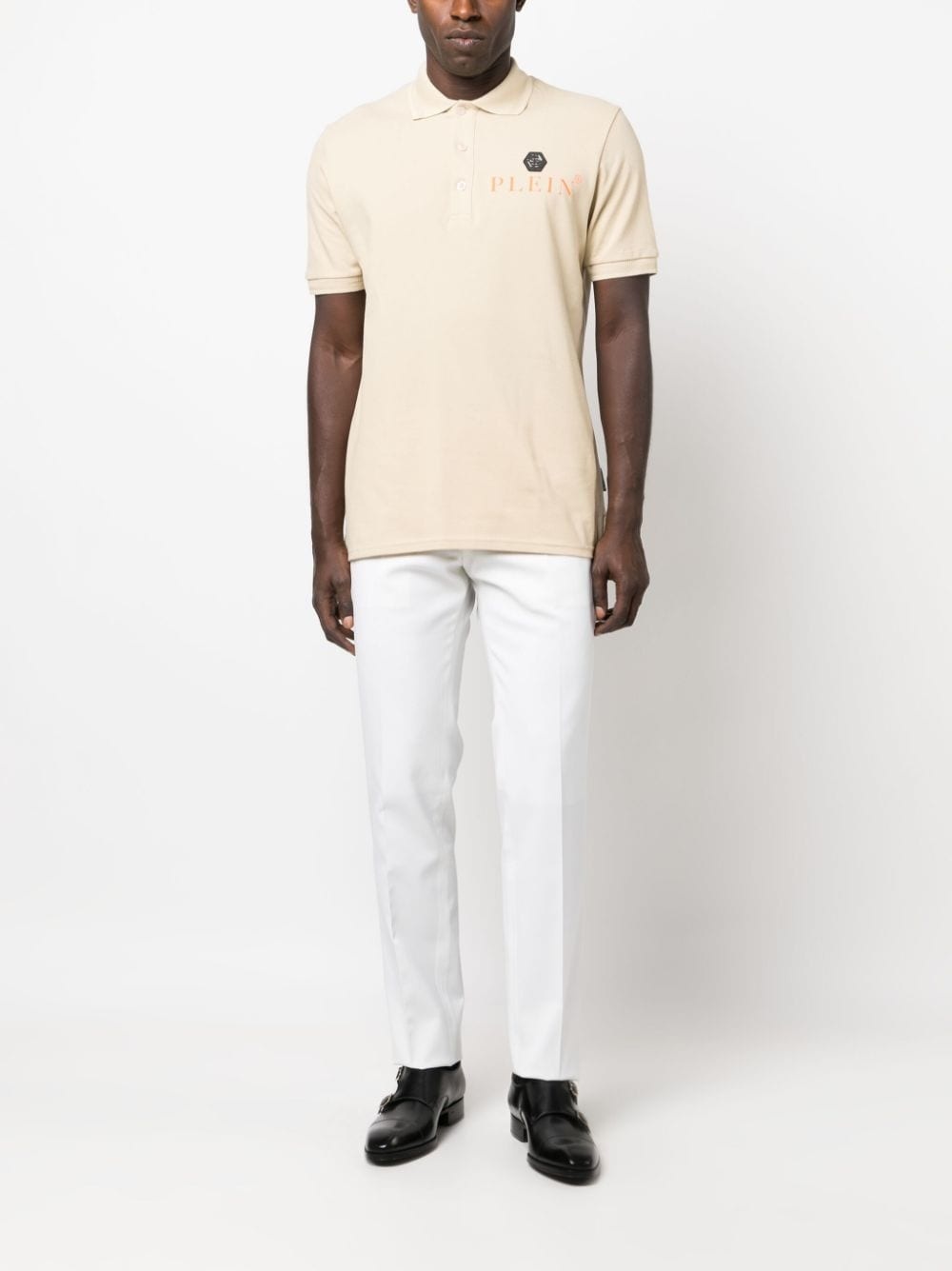 Iconic piqué cotton polo shirt - 2