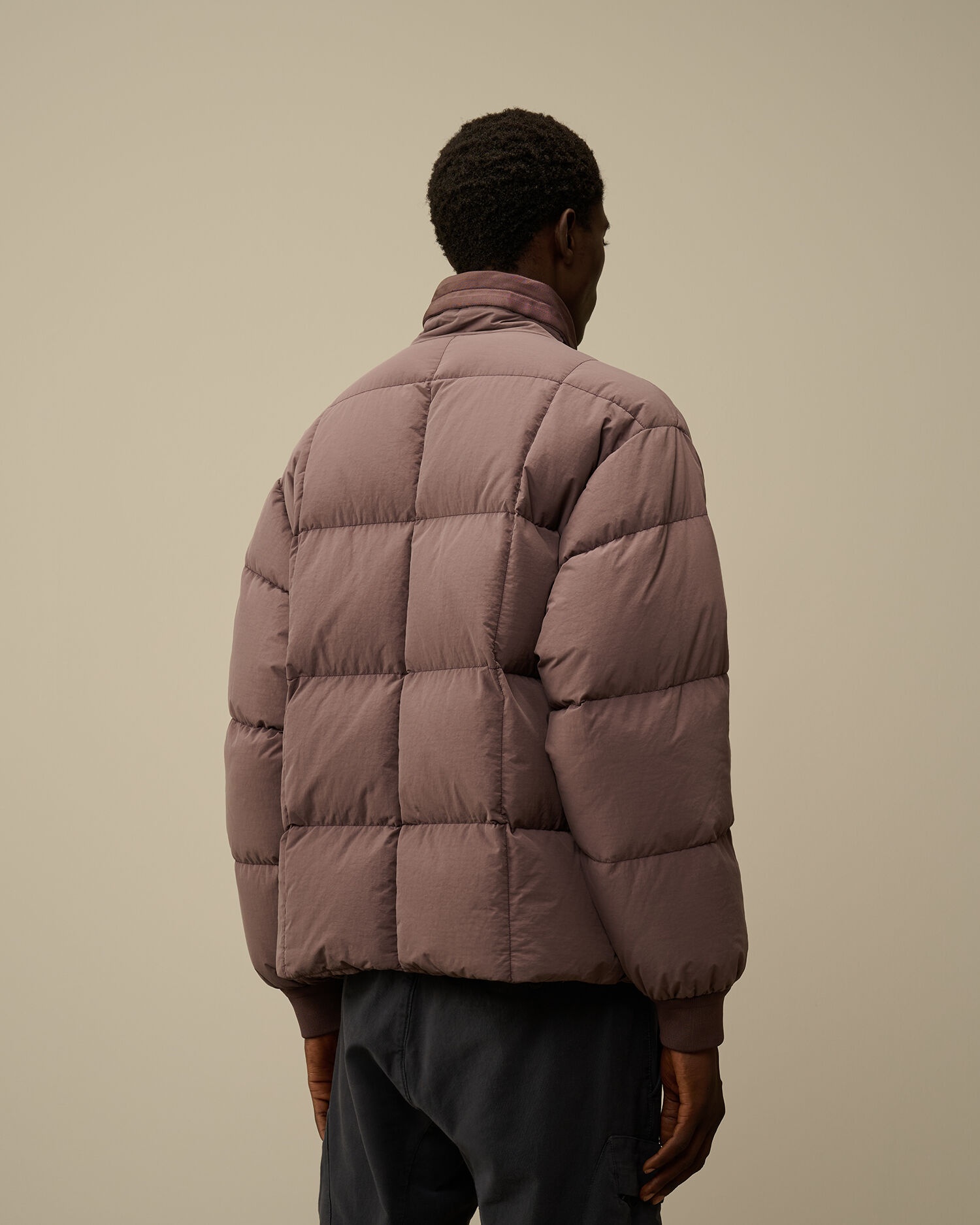 ジャケット・アウター CP Company Flatt Nylon Short Jacket C.P. Company Flatt Nylon Short Down Jacket | REVERSIBLE