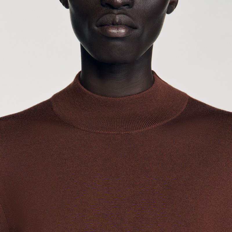 WOOL SWEATER WITH HIGH NECK 4