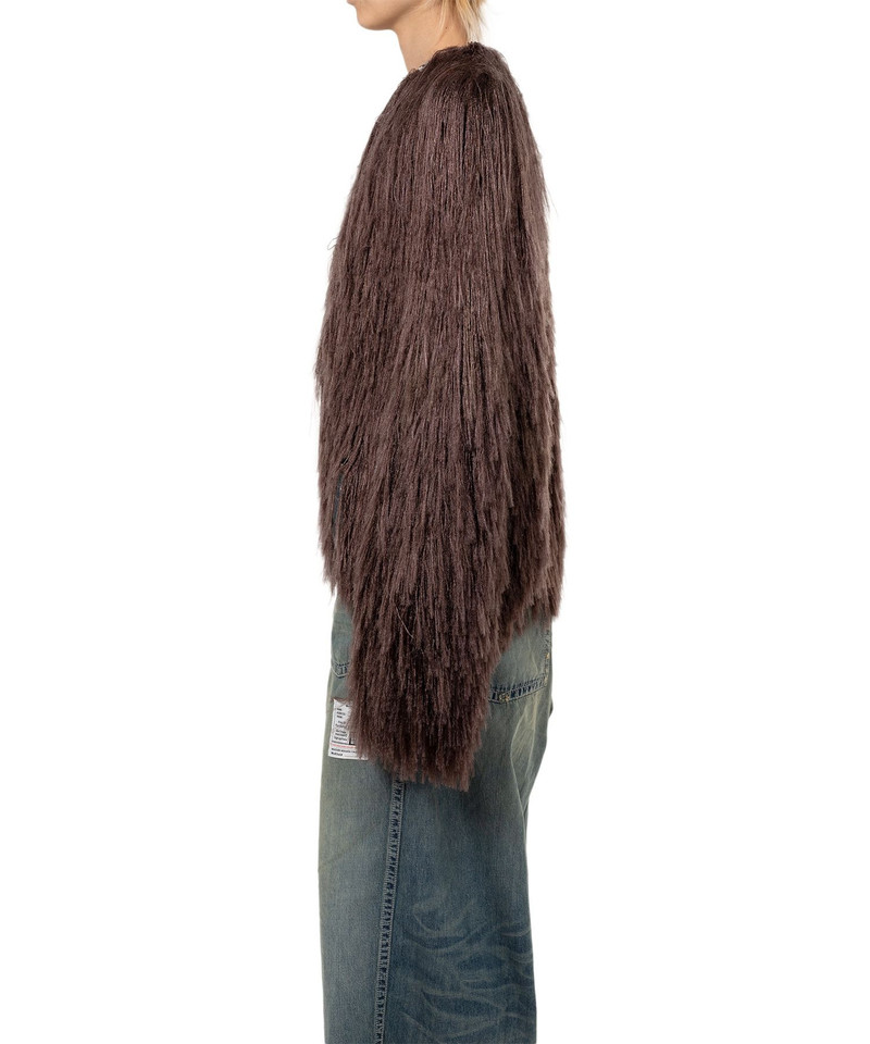 Shaggy Fringe Knit Cardigan 11