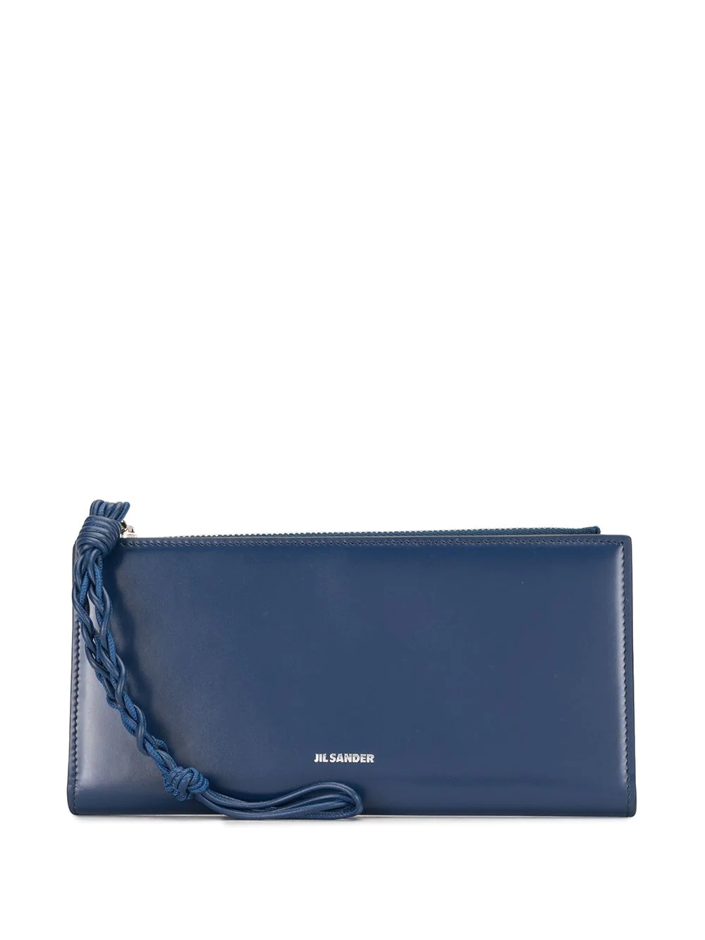 braided strap continental wallet - 1