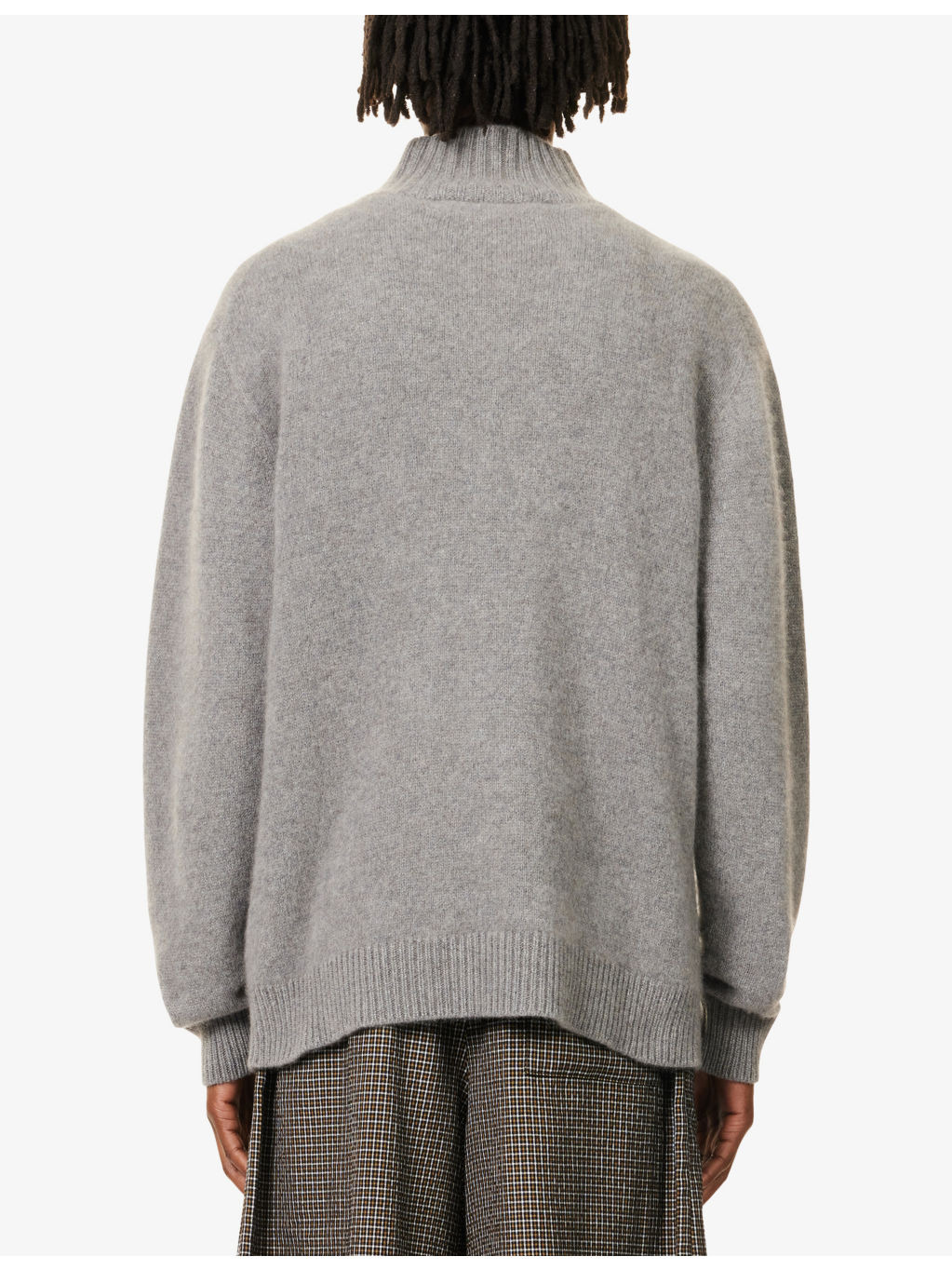 Relaxed-Fit Turtleneck Cashmere Jumper - 4