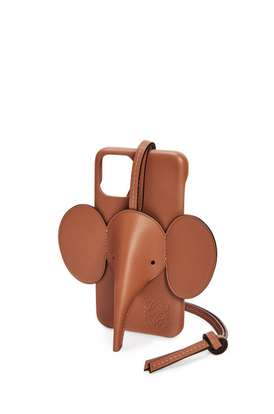 Loewe Elephant cover for iPhone 11 Pro in classic calfskin outlook