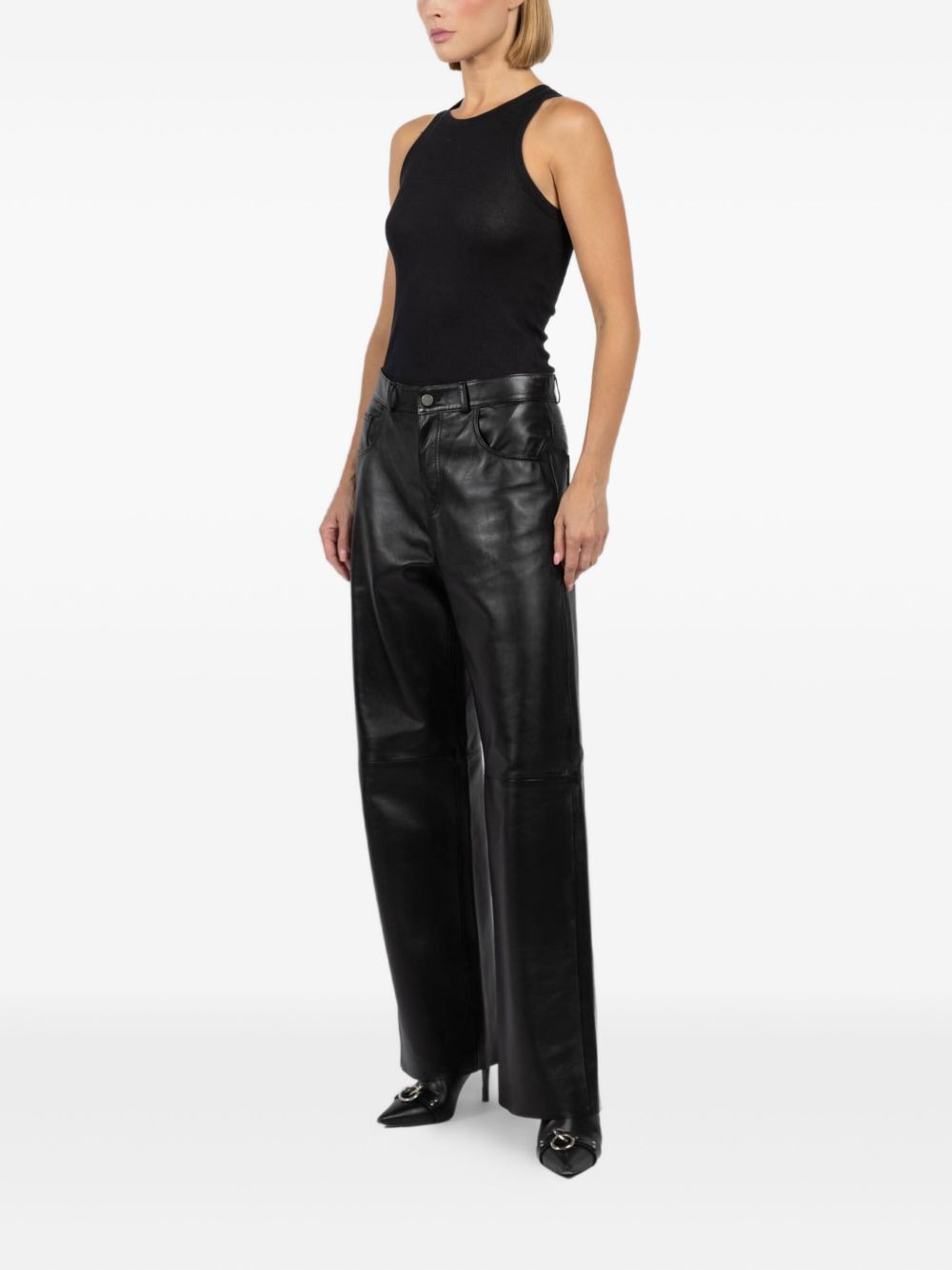 leather trousers - 3