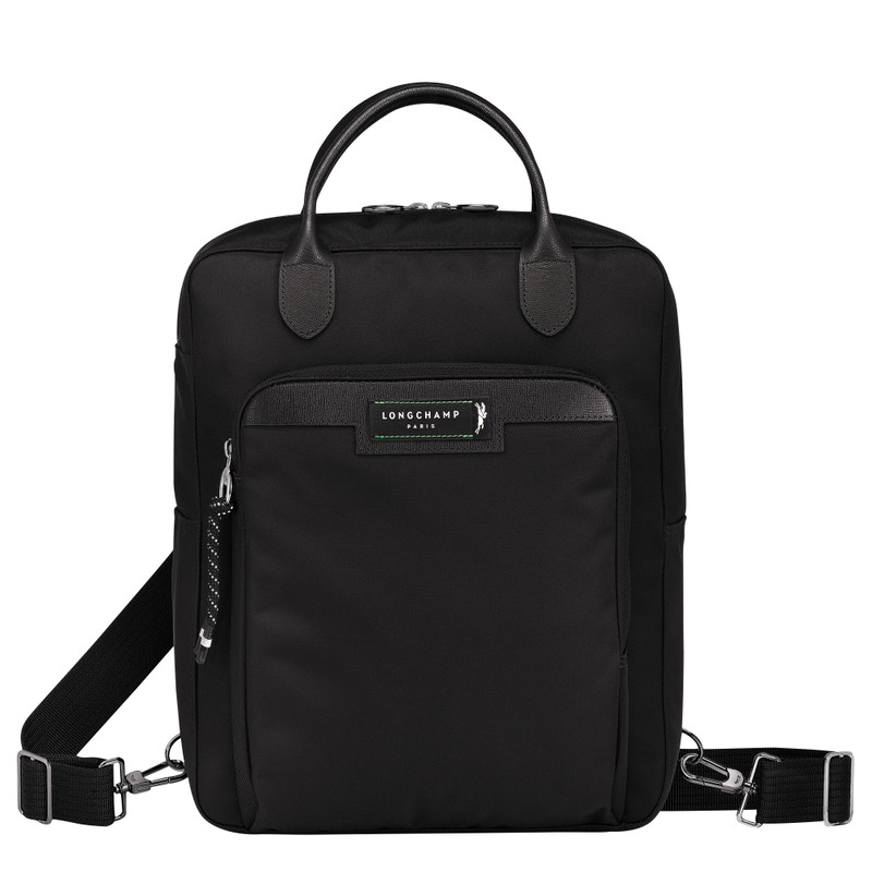 Le Pliage Energy M Backpack Black - Recycled canvas 1