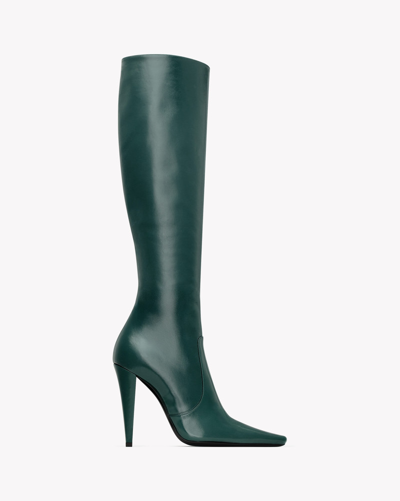 77 BOOTS IN SMOOTH LEATHER 1