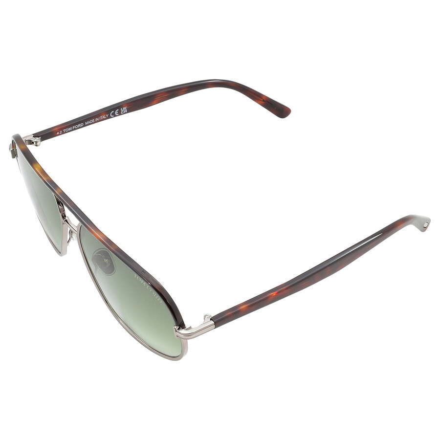Tom Ford Maxwell Green Gradient Pilot Men's Sunglasses FT1019 14P 59 - 4