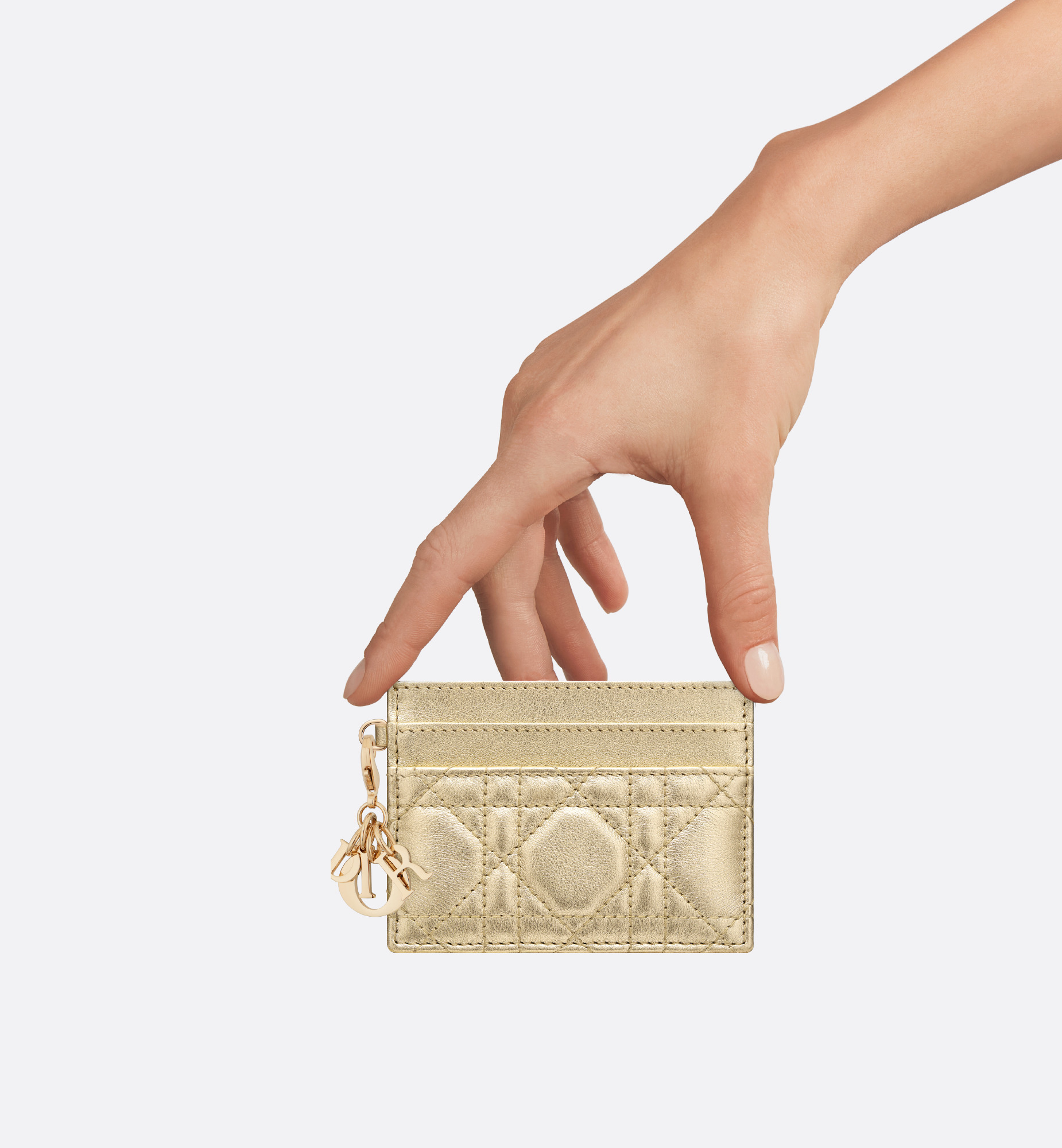Lady Dior Freesia Card Holder - 3