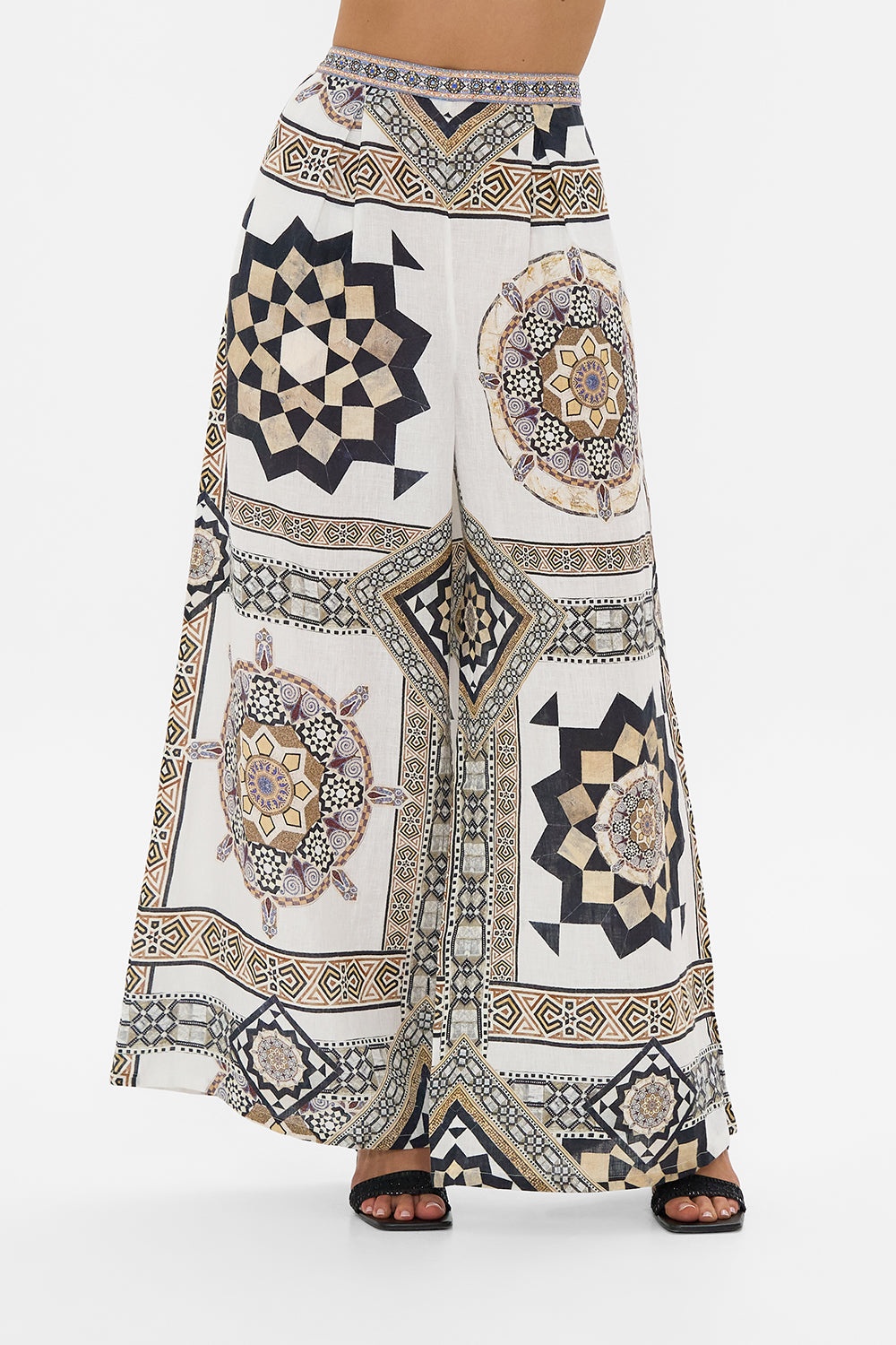 TUCK FRONT PANT - 5