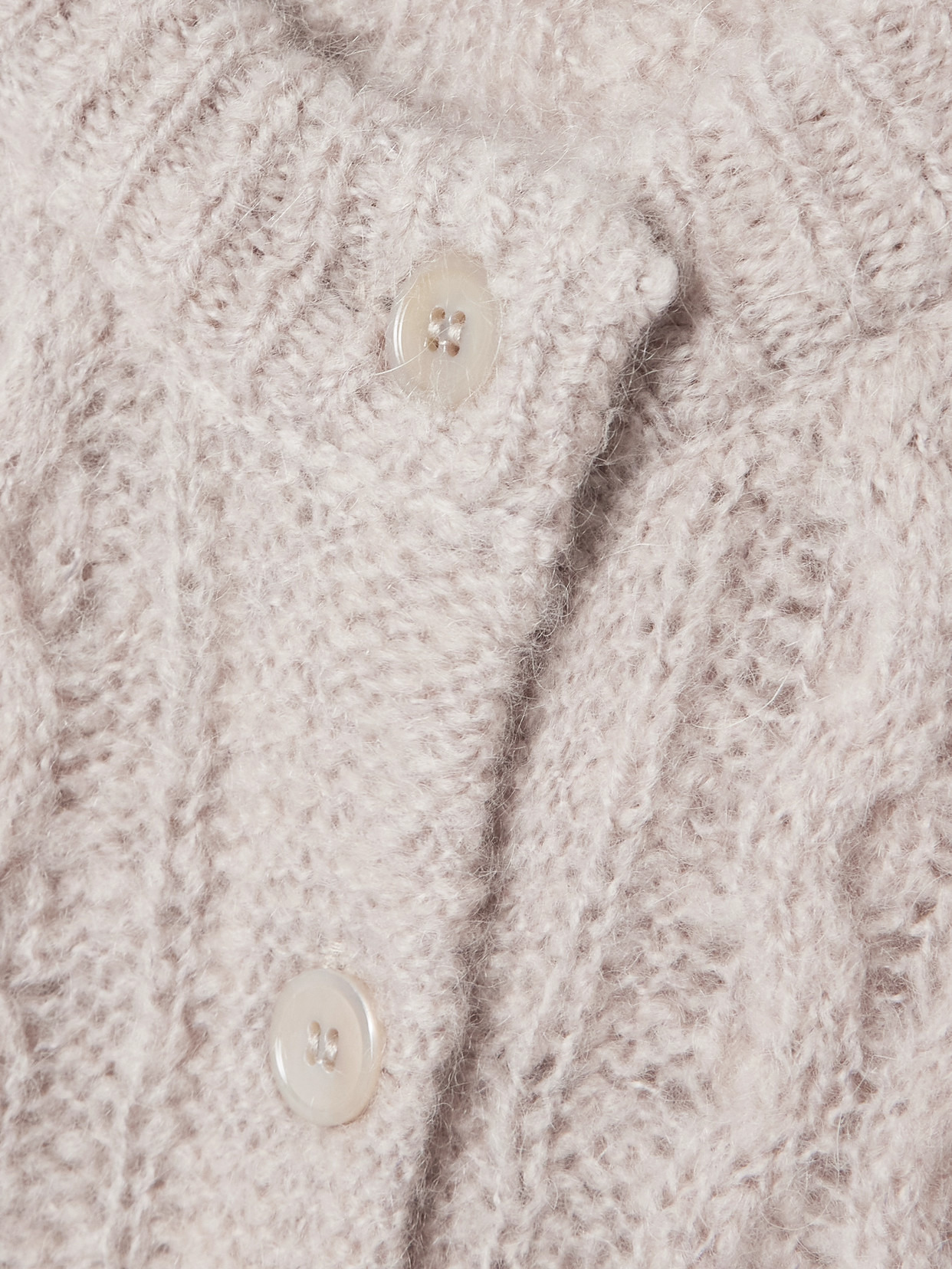 Ery Cable-knit Wool-blend Cardigan - 4