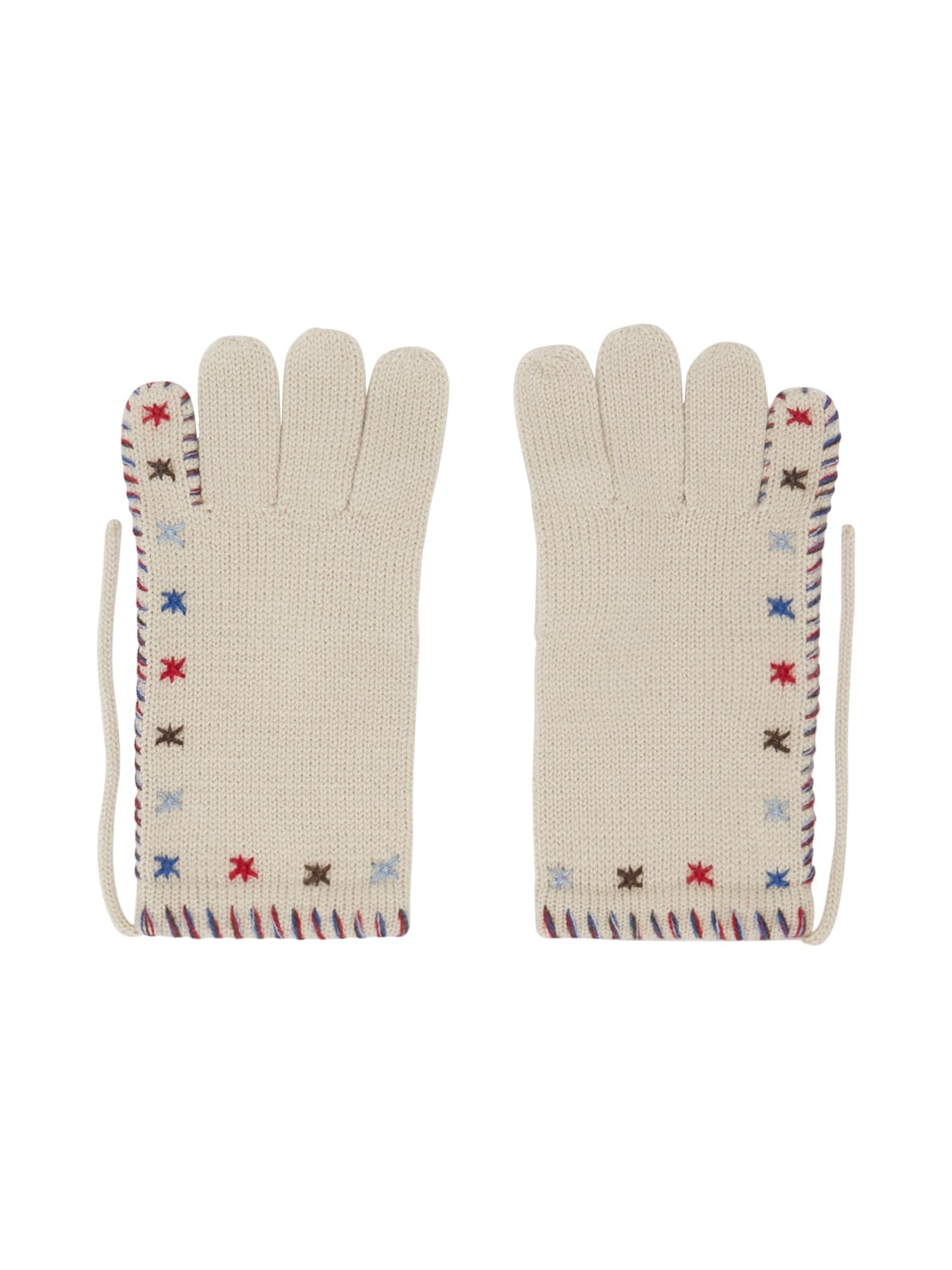 Off-White Tiny Star Gloves - 1