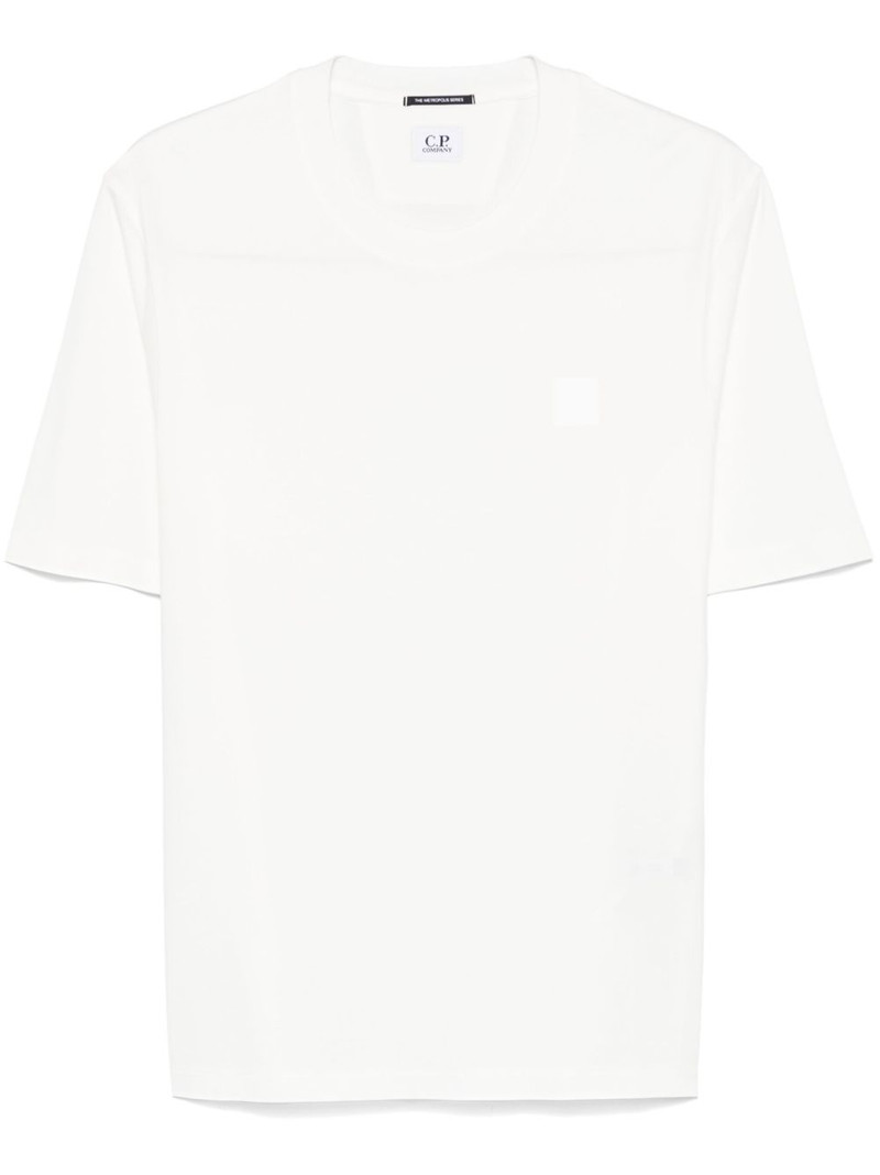 rubberised logo-print T-shirt 1