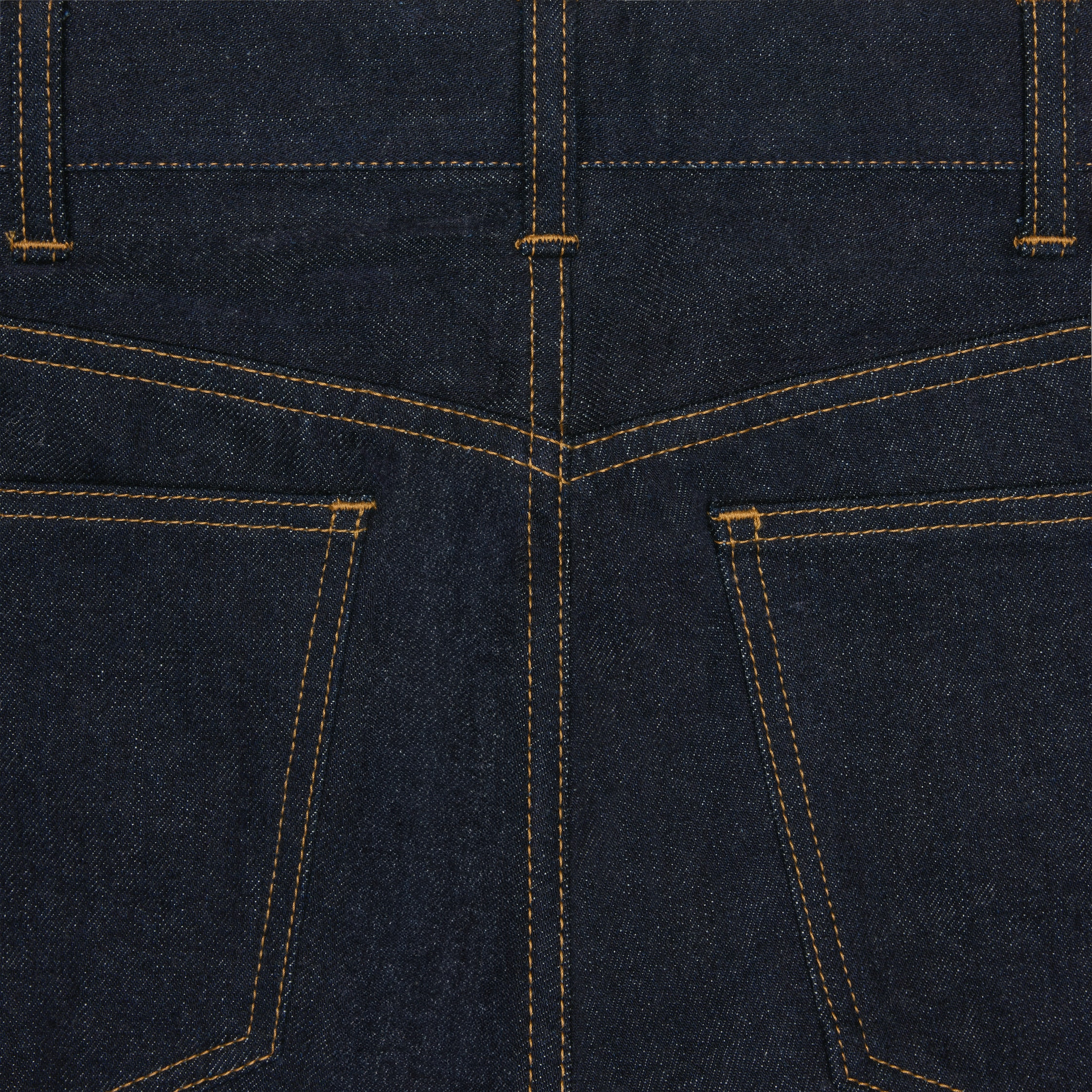 kurt jeans in raw wash denim - 3