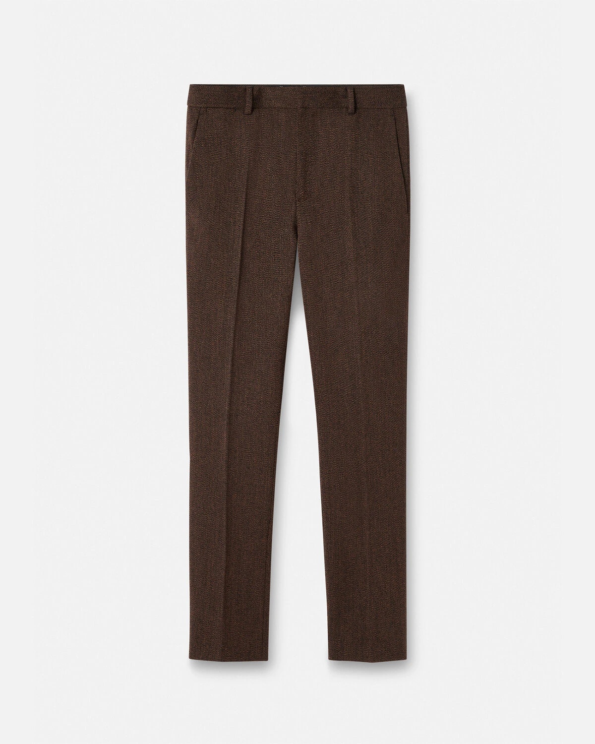 Moulinè Wool Formal Pants - 1