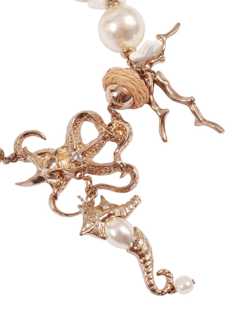 WEEKEND Max Mara sea-embellishement necklace outlook