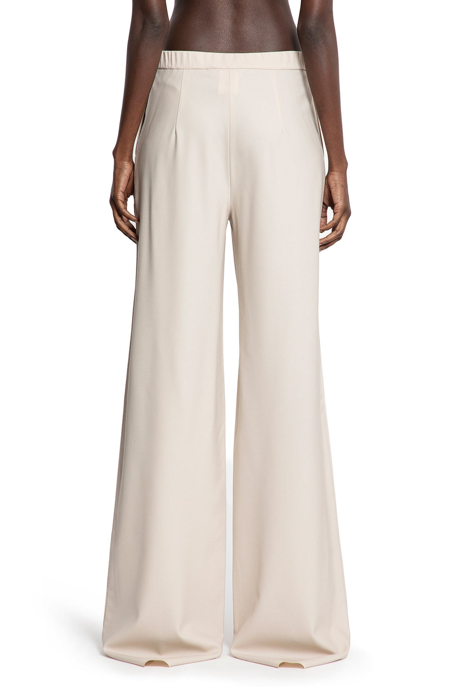 Wool Twill Drawstring Trousers - 3