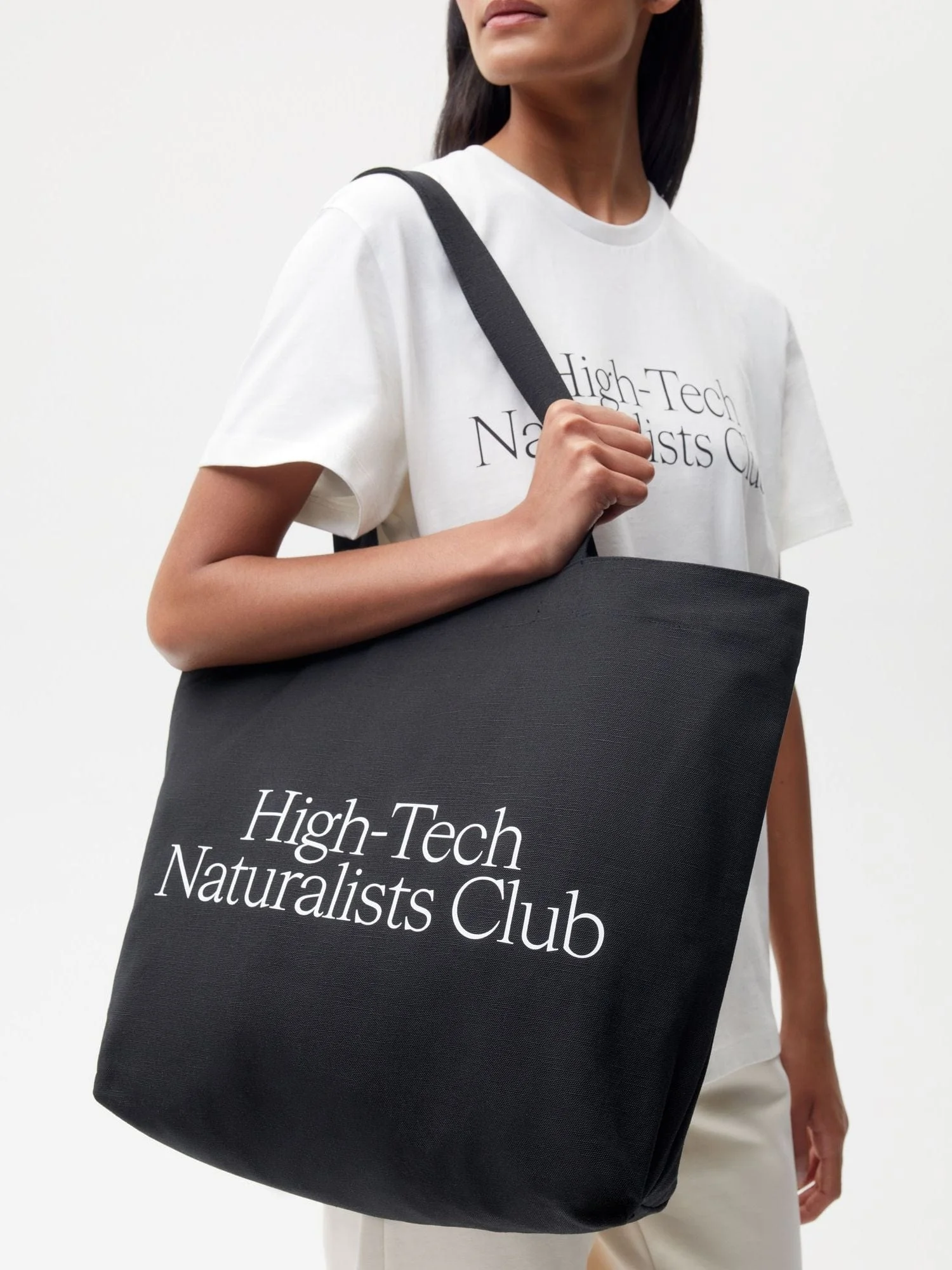 High-Tech Naturalists Club Tote Bag - Black - 1