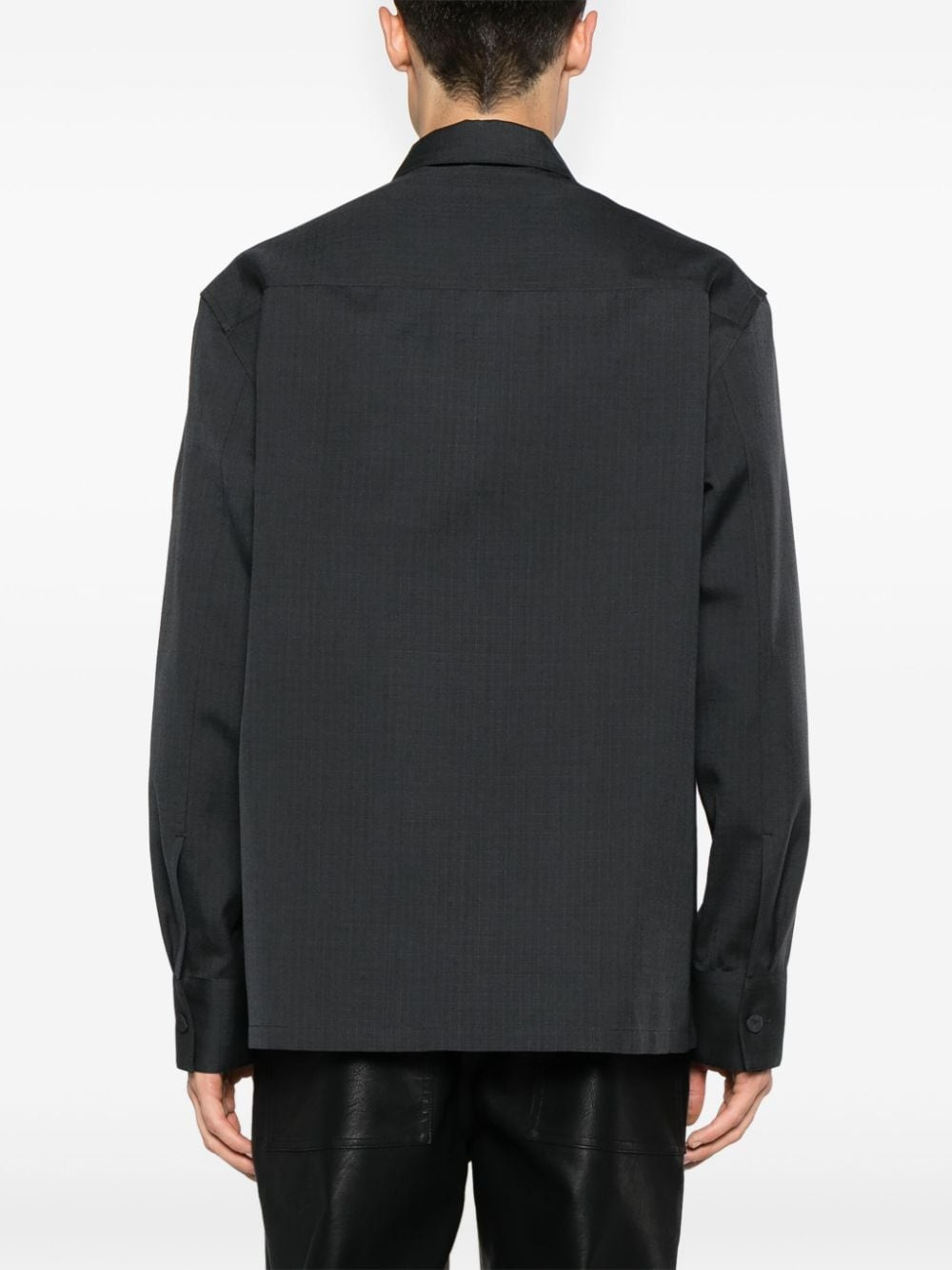 Jil Sander Men Logo Shirt - 4