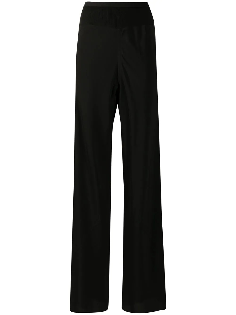 high-waisted wide leg trousers - 1