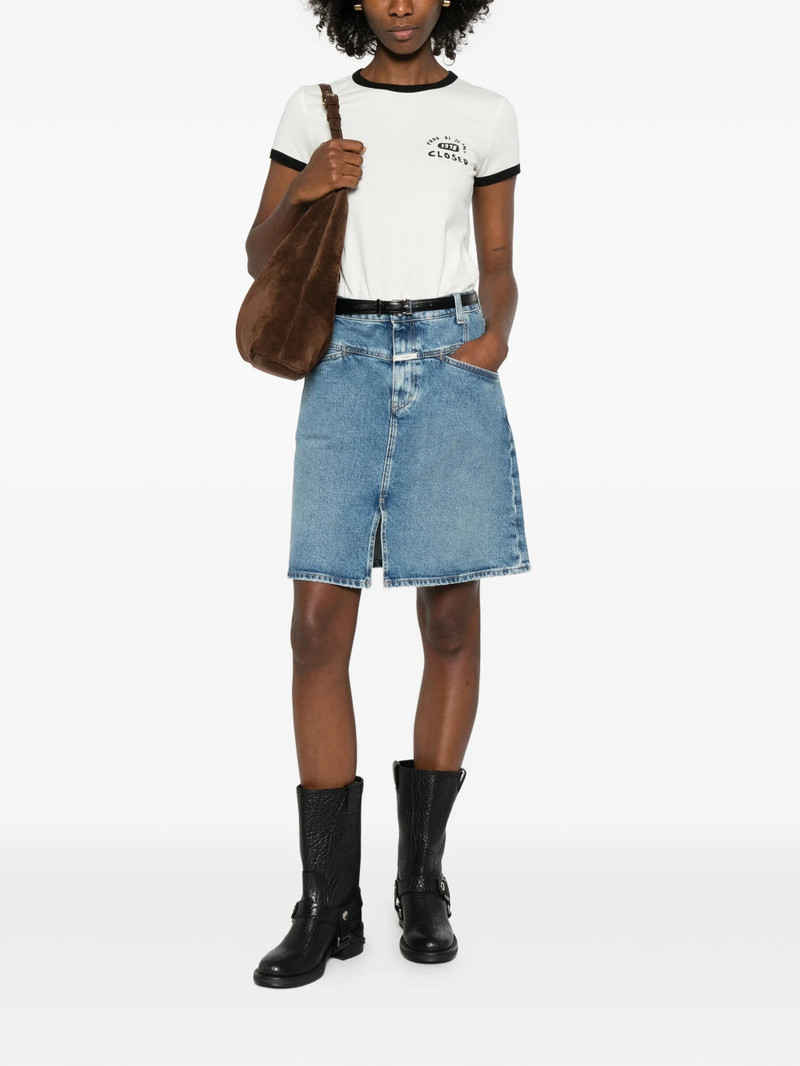 Closed Contrasting-trim T-shirt 5