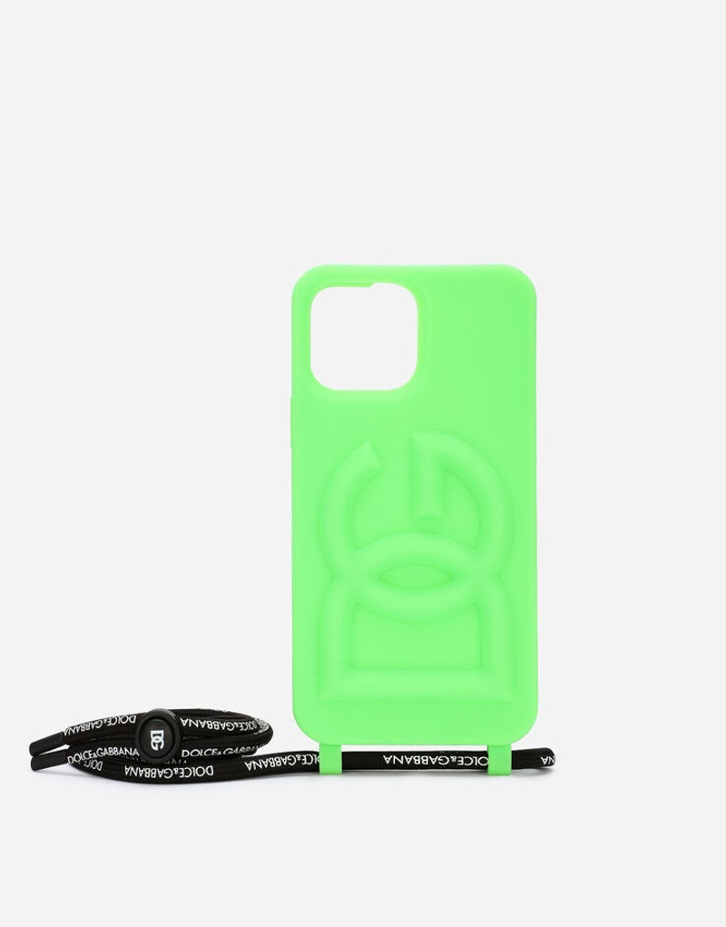 Rubber iPhone 13 Pro Max cover with embossed logo - 1
