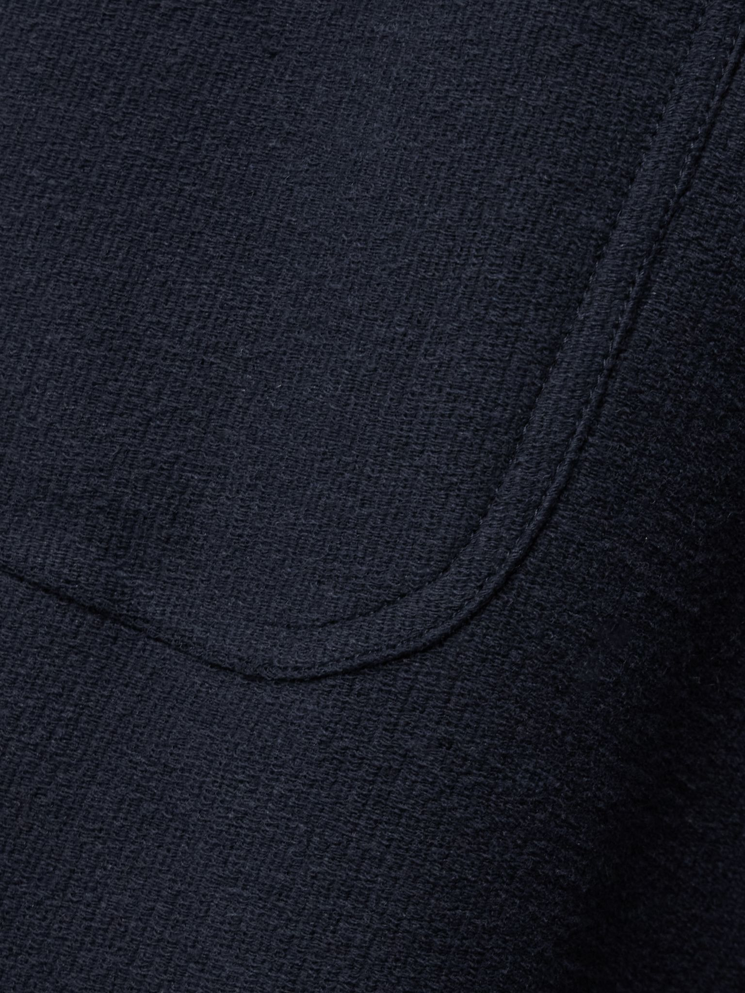 Main St. cotton-jersey wide-leg pants Navy - 4