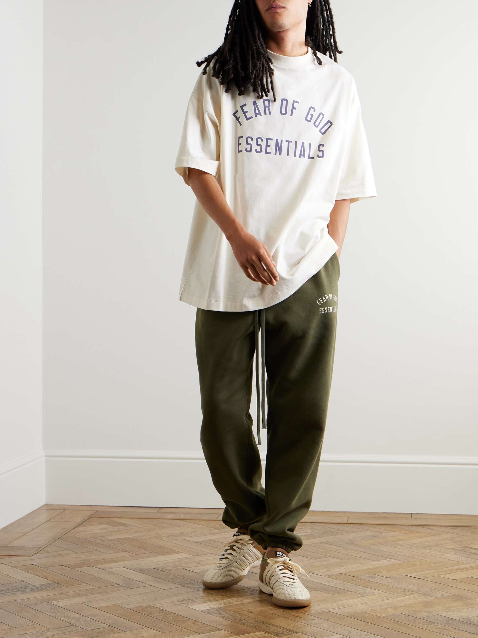 Oversized Logo-Print Cotton-Jersey T-Shirt - 2