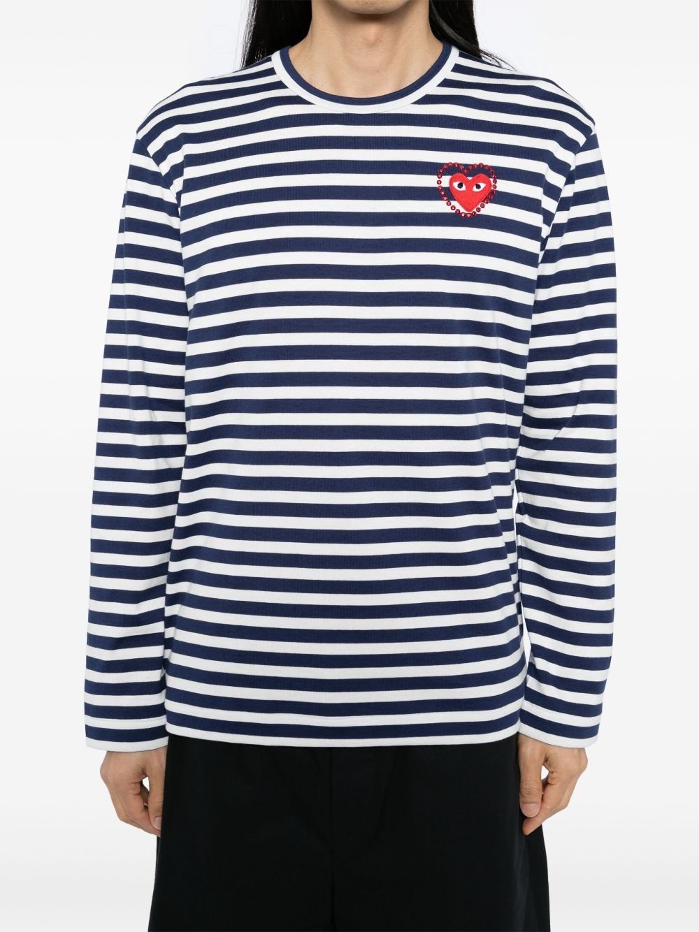stripe T-shirt - 5