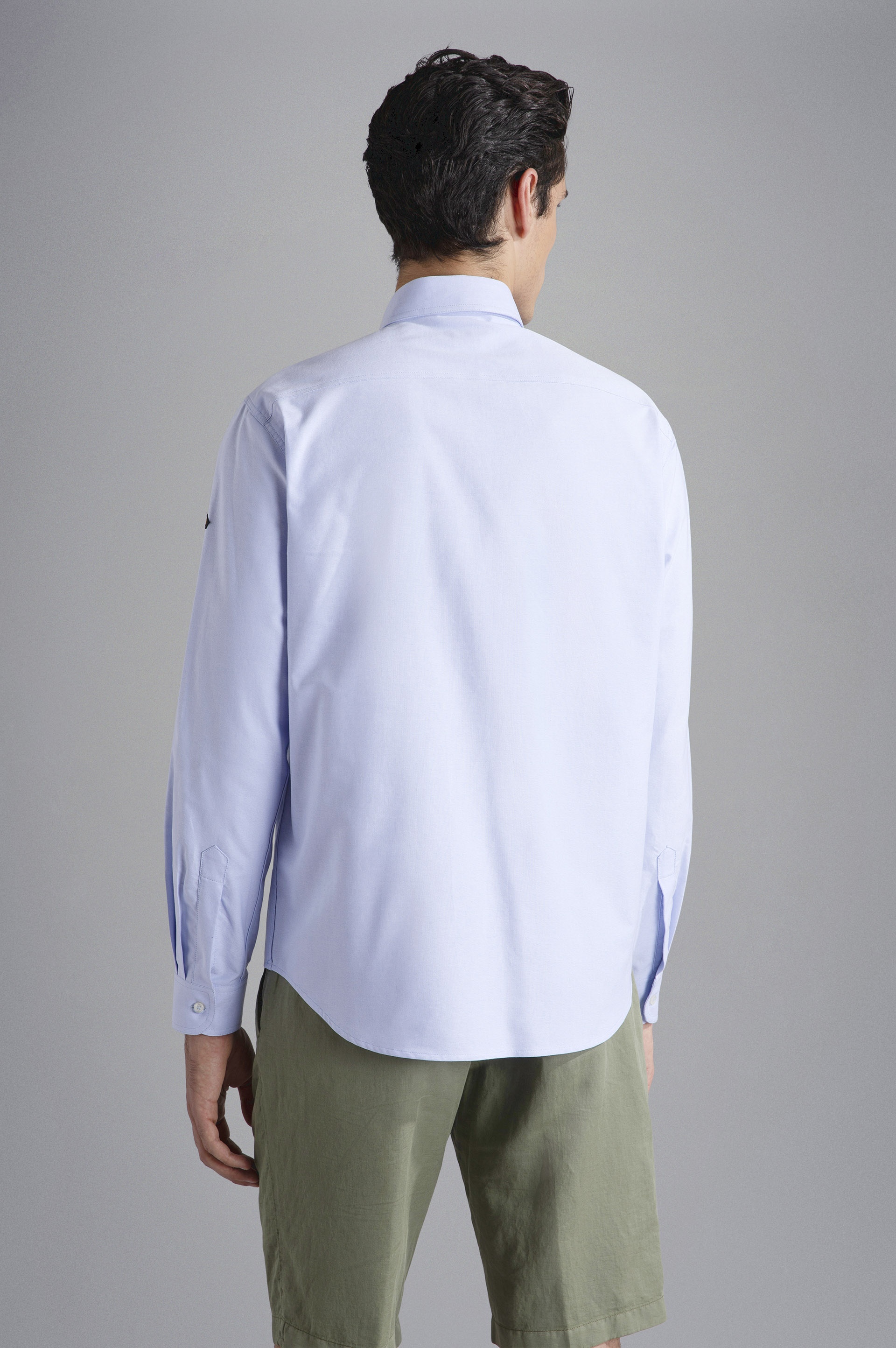 COTTON OXFORD OVERSHIRT - 3