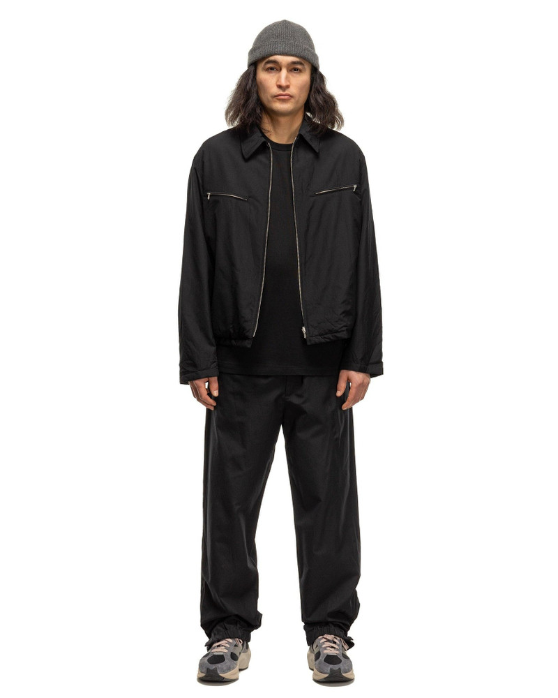 AURALEE High Count Wool Poplin Blouson Black outlook