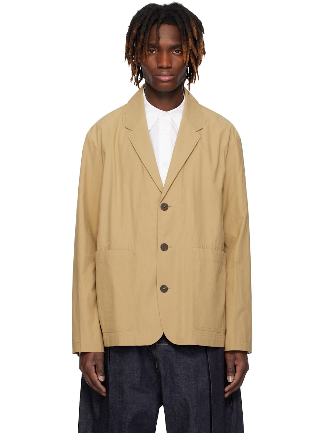 Tan Reale Blazer - 1