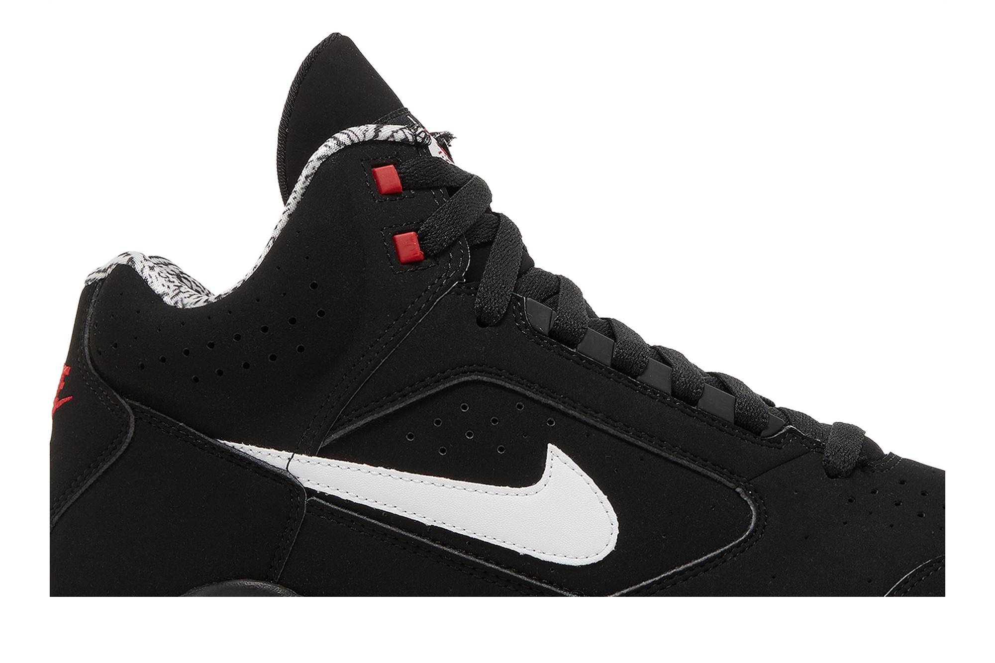 Air Flight Lite Mid 'Black White' - 2