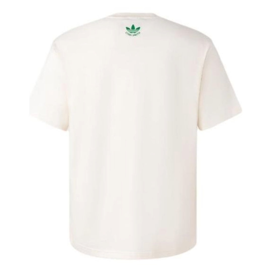 adidas Originals Stan Smith T-Shirt Asia Sizing 'White Green' JH1223 - 2