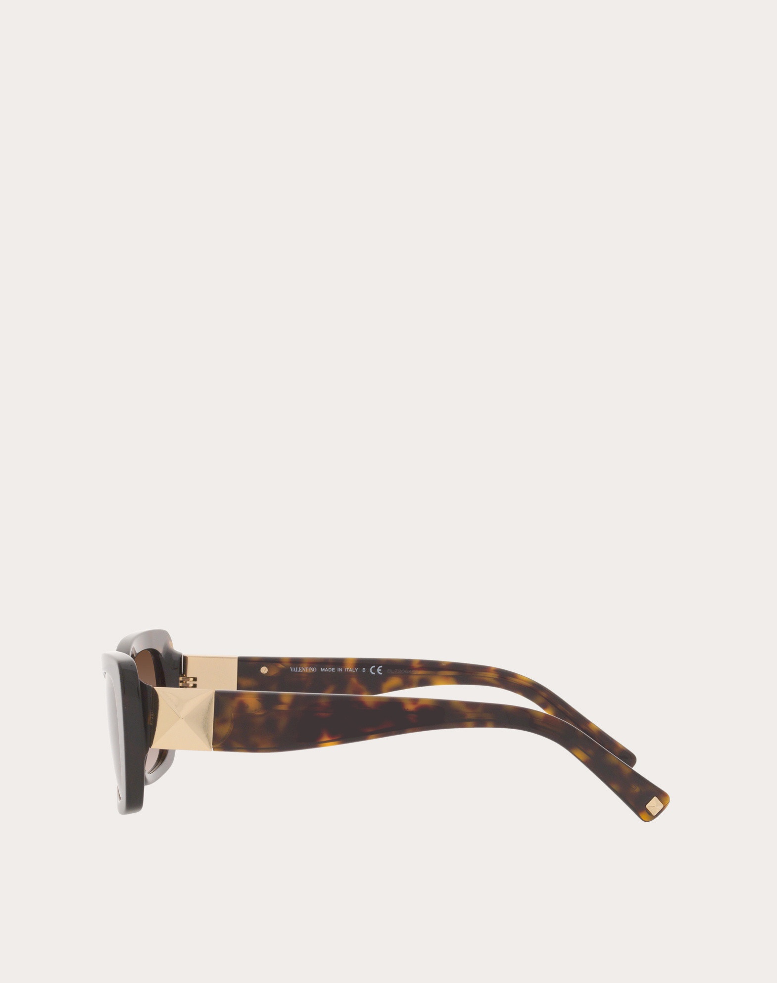 RECTANGULAR ACETATE FRAME ROMAN STUD - 3