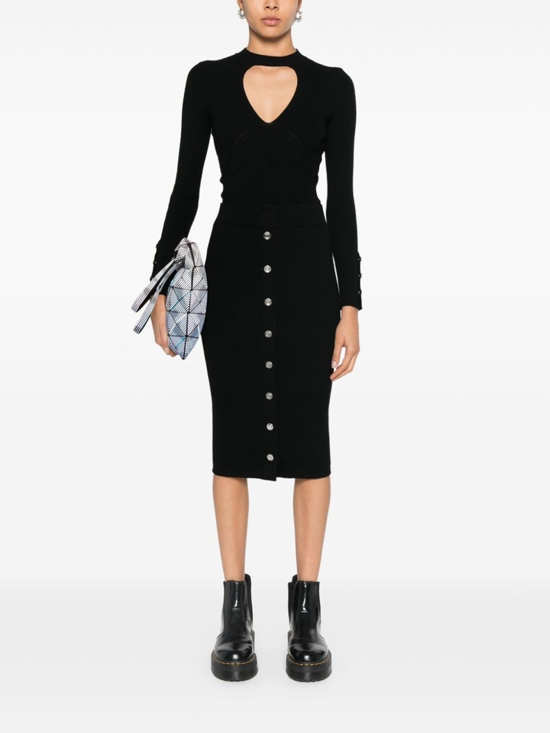 PINKO ribbed-knit top outlook