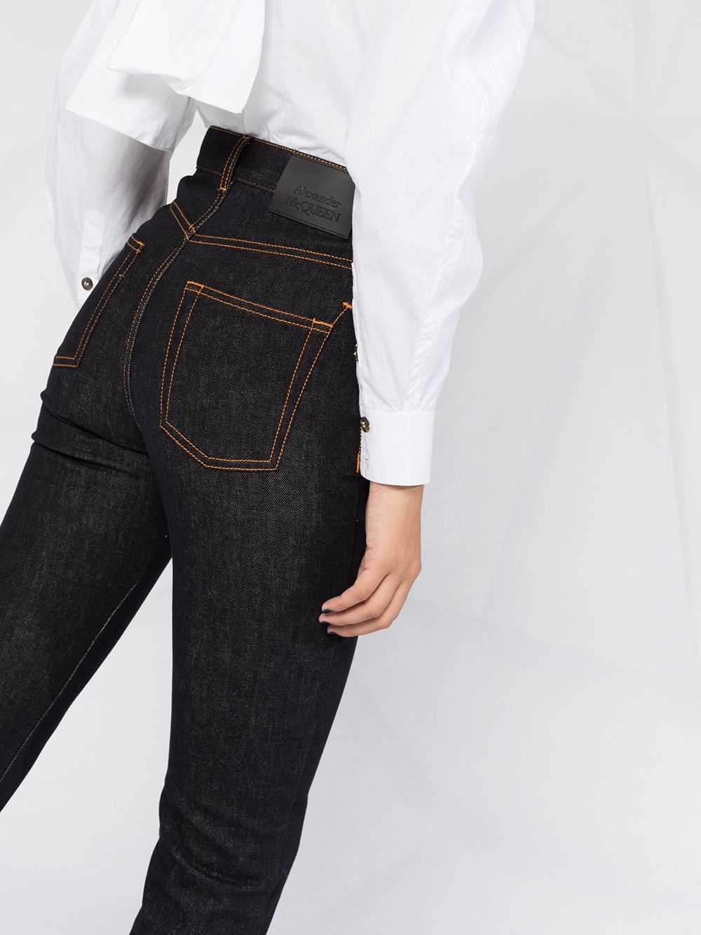 high-rise flared jeans - 3