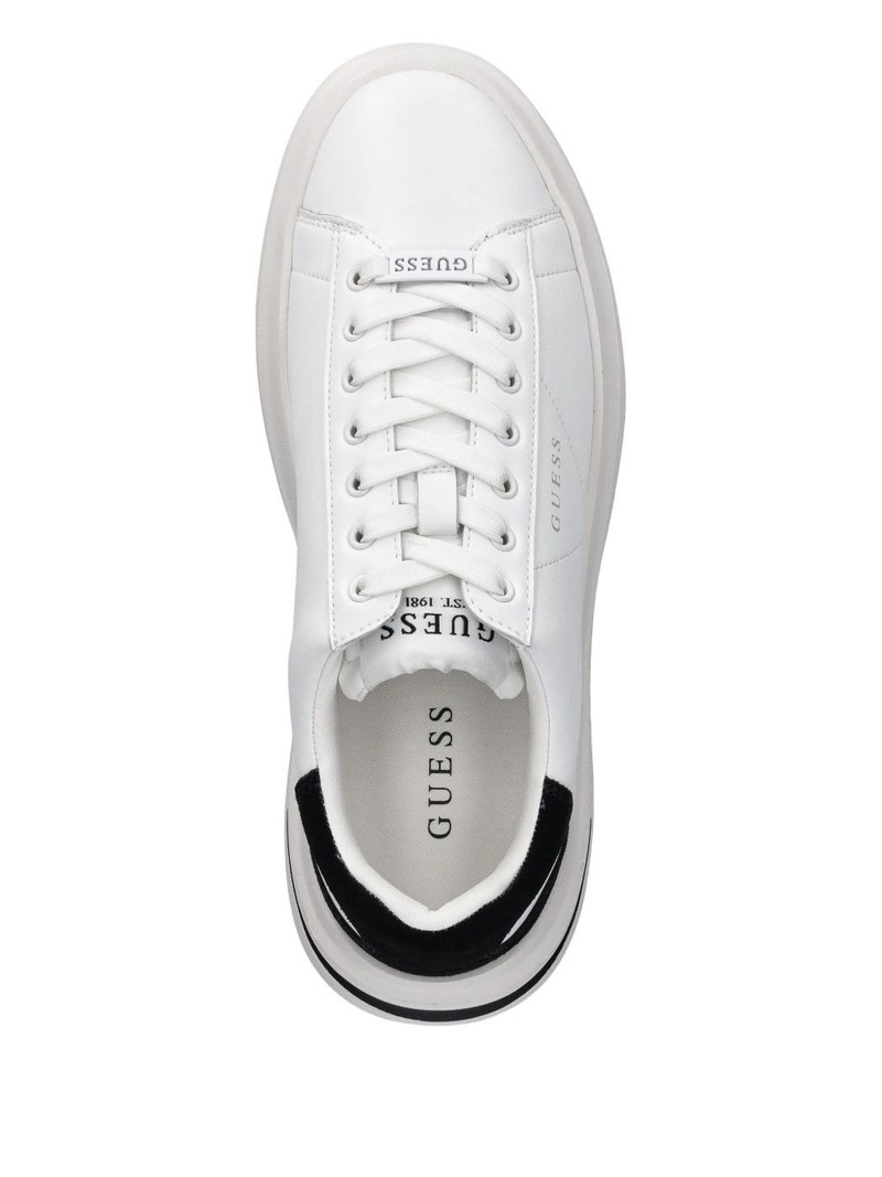 lace-up panelled sneakers 4