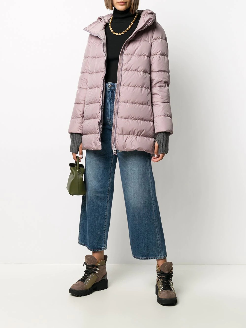 long line puffer jacket - 2