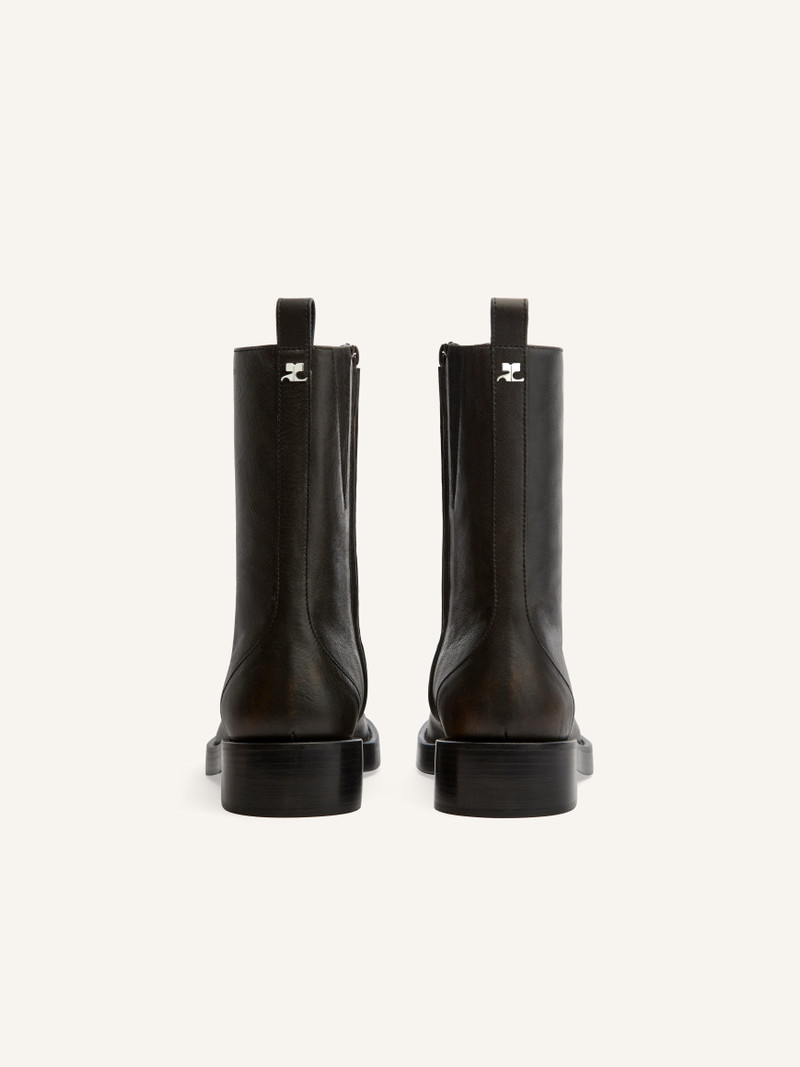RIDER PATINA LEATHER BOOTS 4