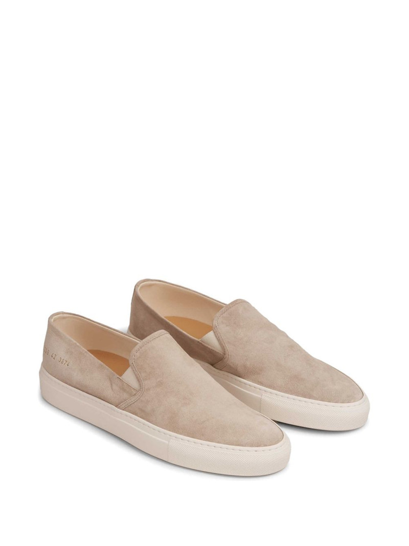 Common Projects suede upper sneakers outlook