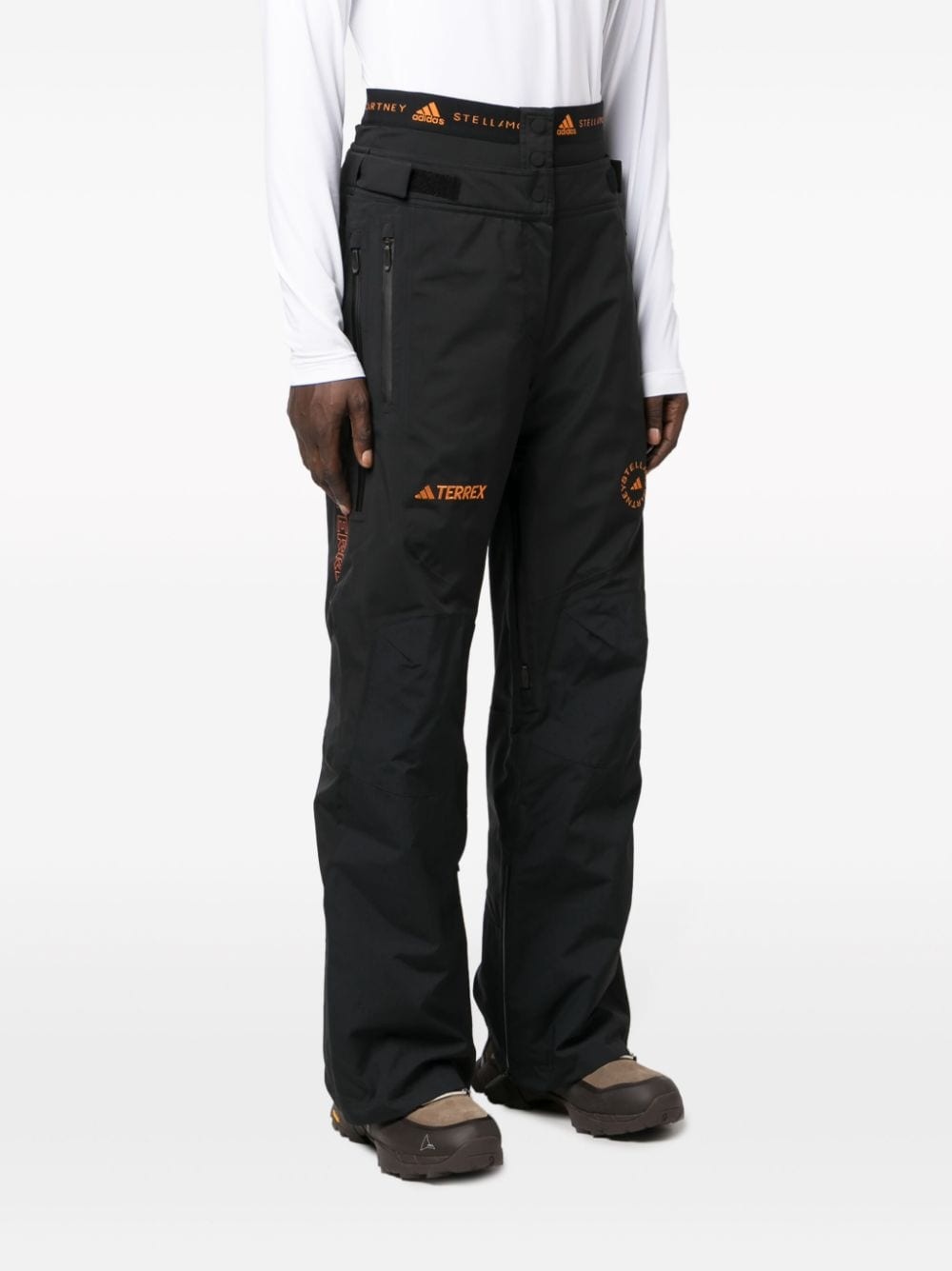 x Terrex logo-embroidered straight-leg trousers - 4